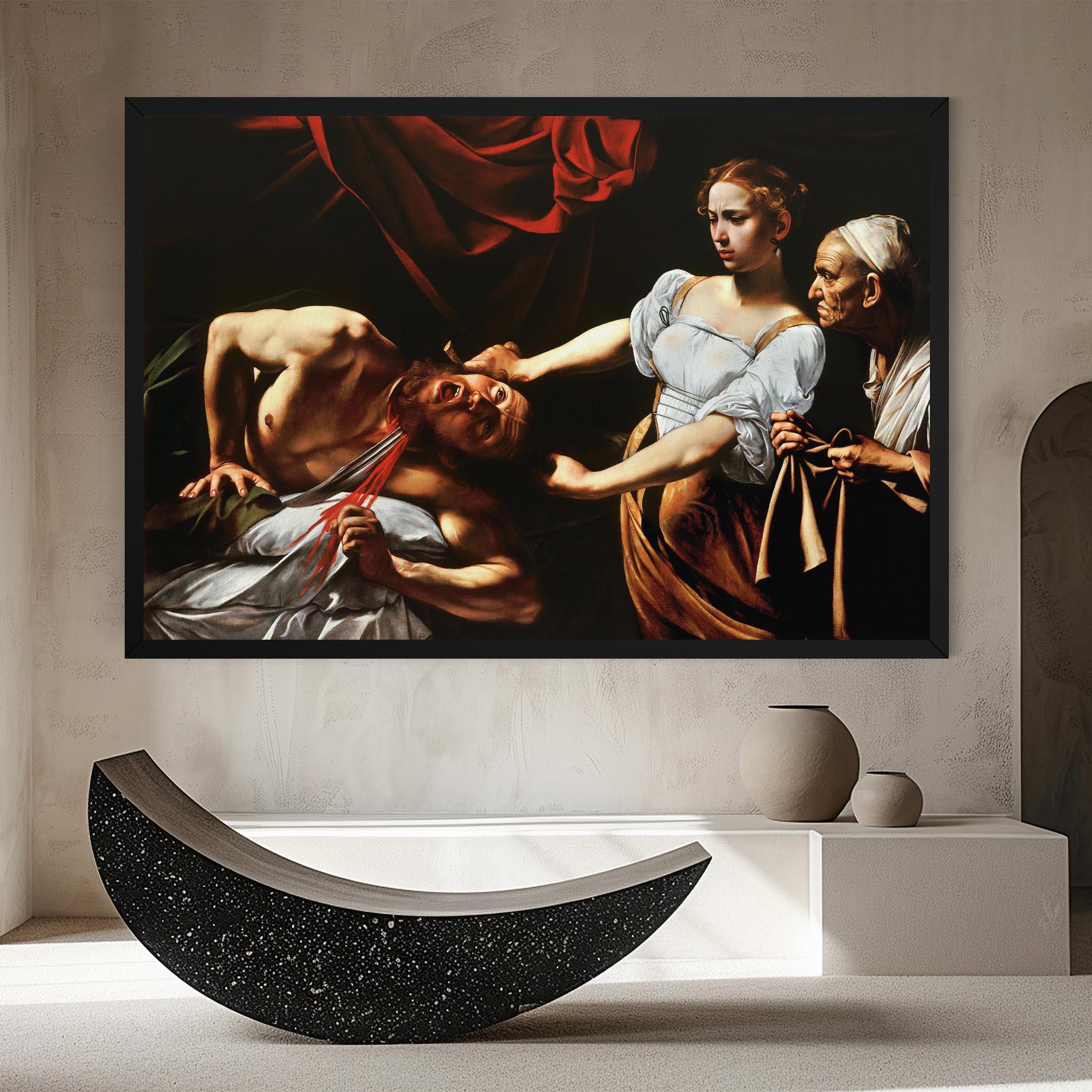 Obraz na Płótnie Judith Beheading mockup 8