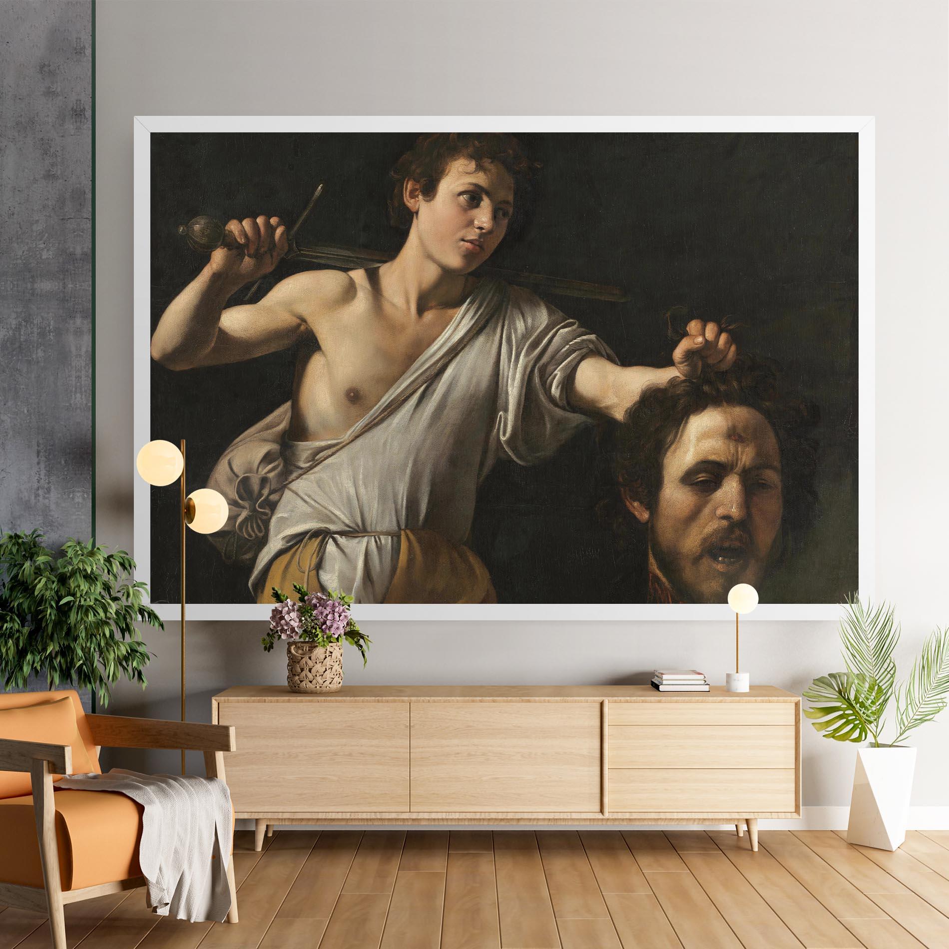 Obraz na Płótnie The Head Of Goliath mockup 9