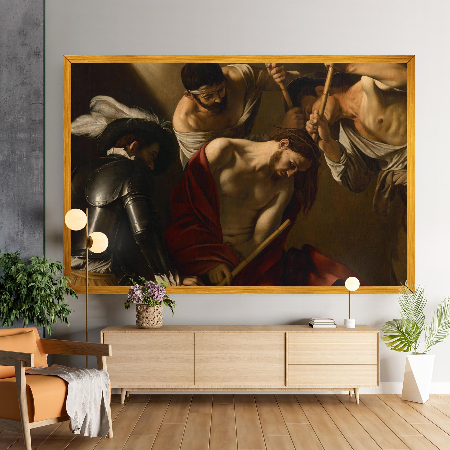 Obraz na Płótnie Crowning With Thorns mockup 9