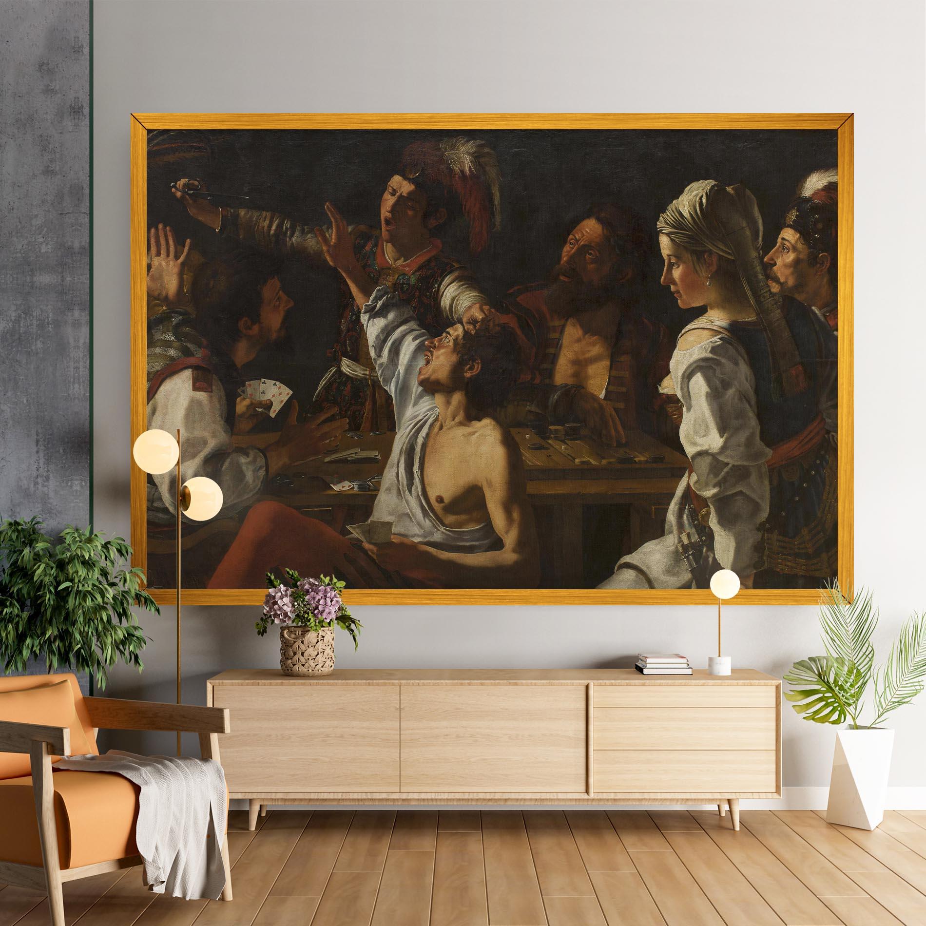 Obraz na Płótnie Rombouts Backgammon mockup 9