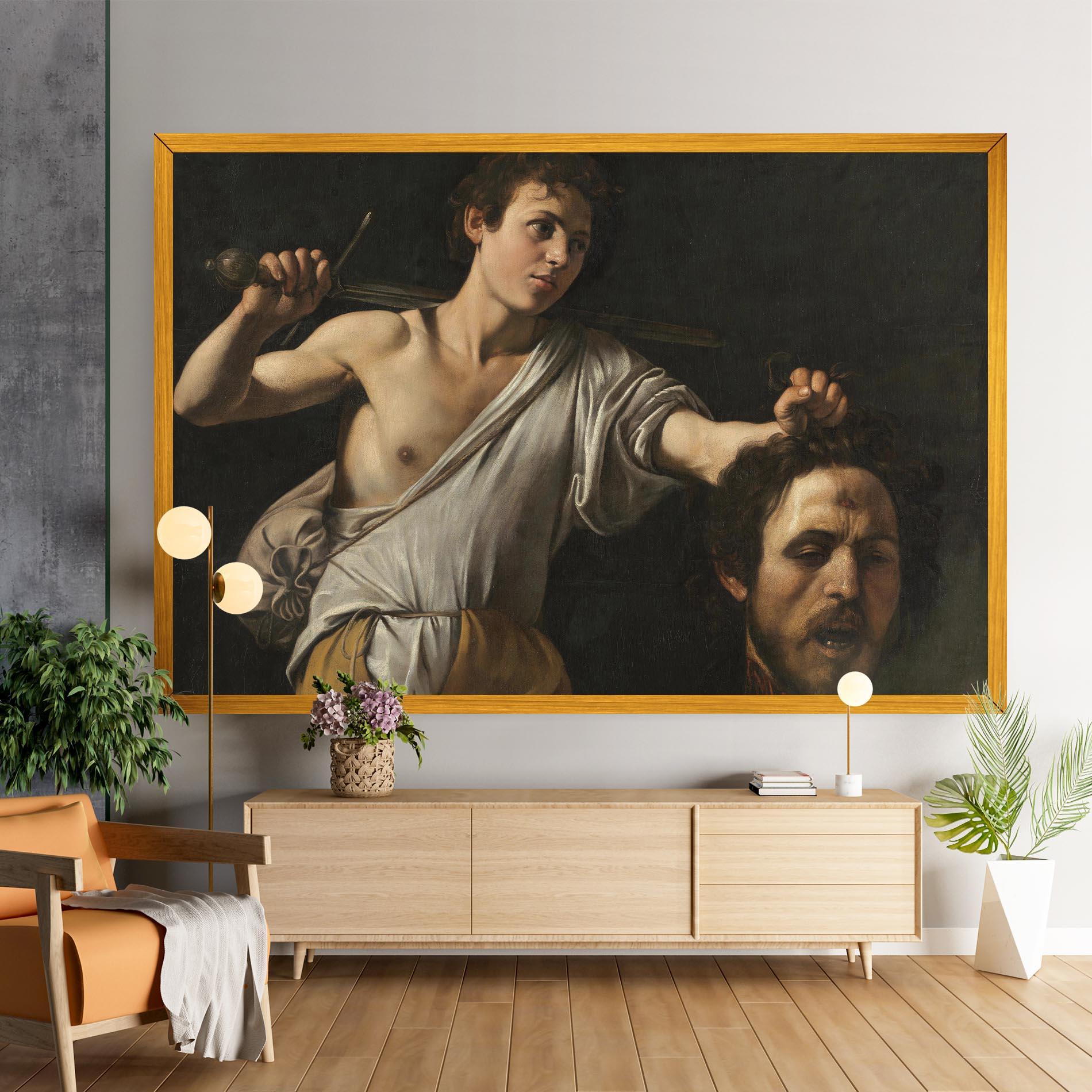 Obraz na Płótnie The Head Of Goliath mockup 9