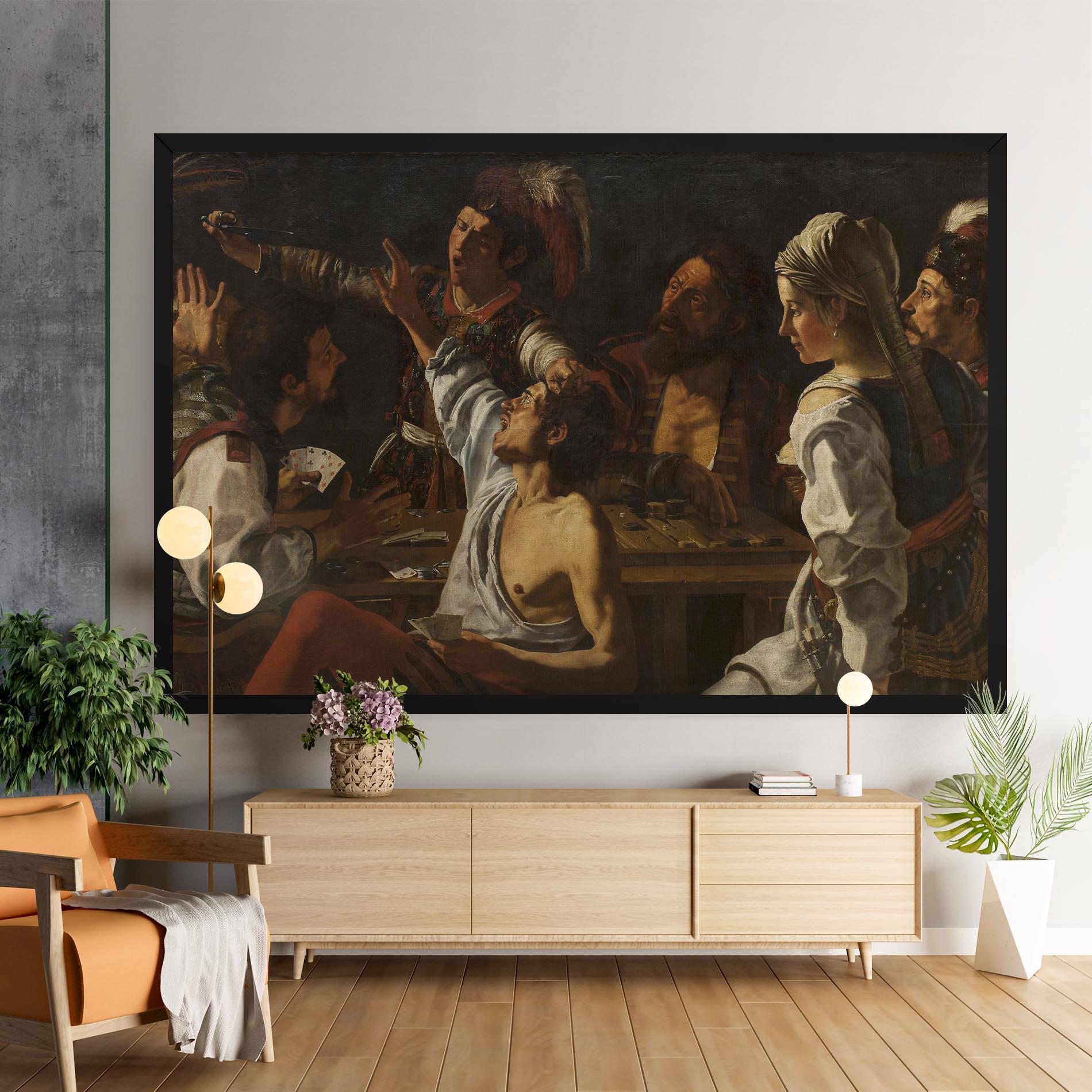 Obraz na Płótnie Rombouts Backgammon mockup 9