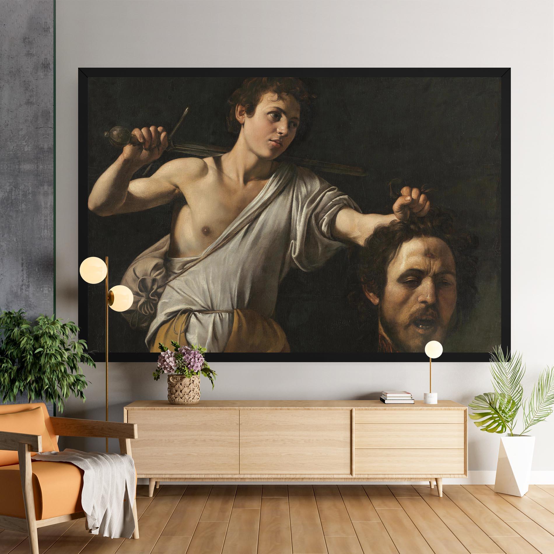 Obraz na Płótnie The Head Of Goliath mockup 9