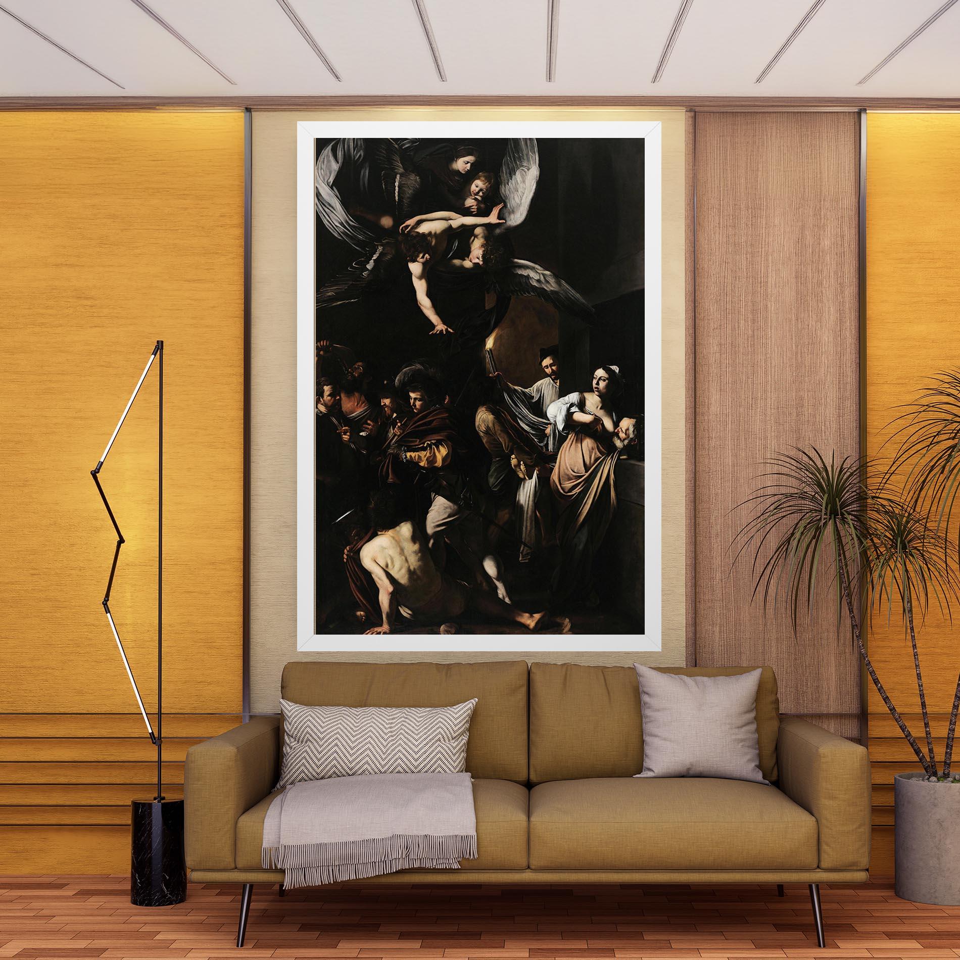 Obraz na Płótnie Sette Opere Di Misericordia mockup 9