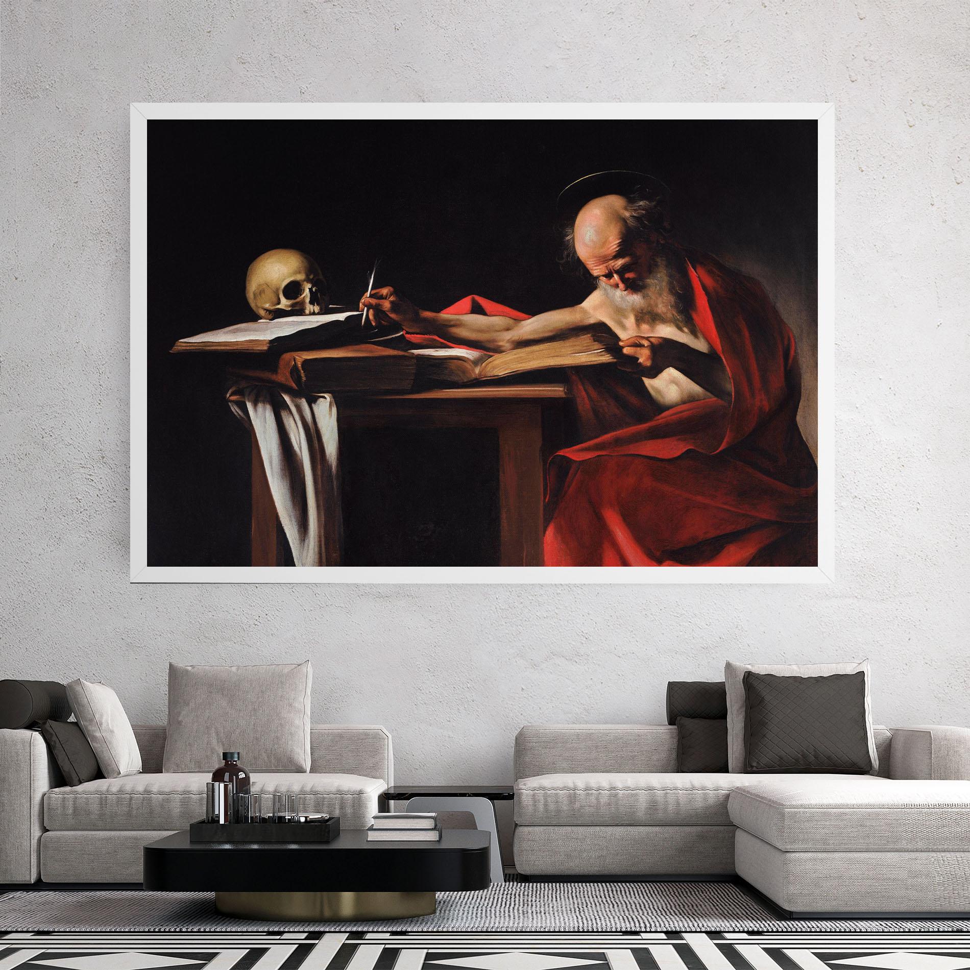 Obraz na Płótnie Saint Jerome Writing mockup 2