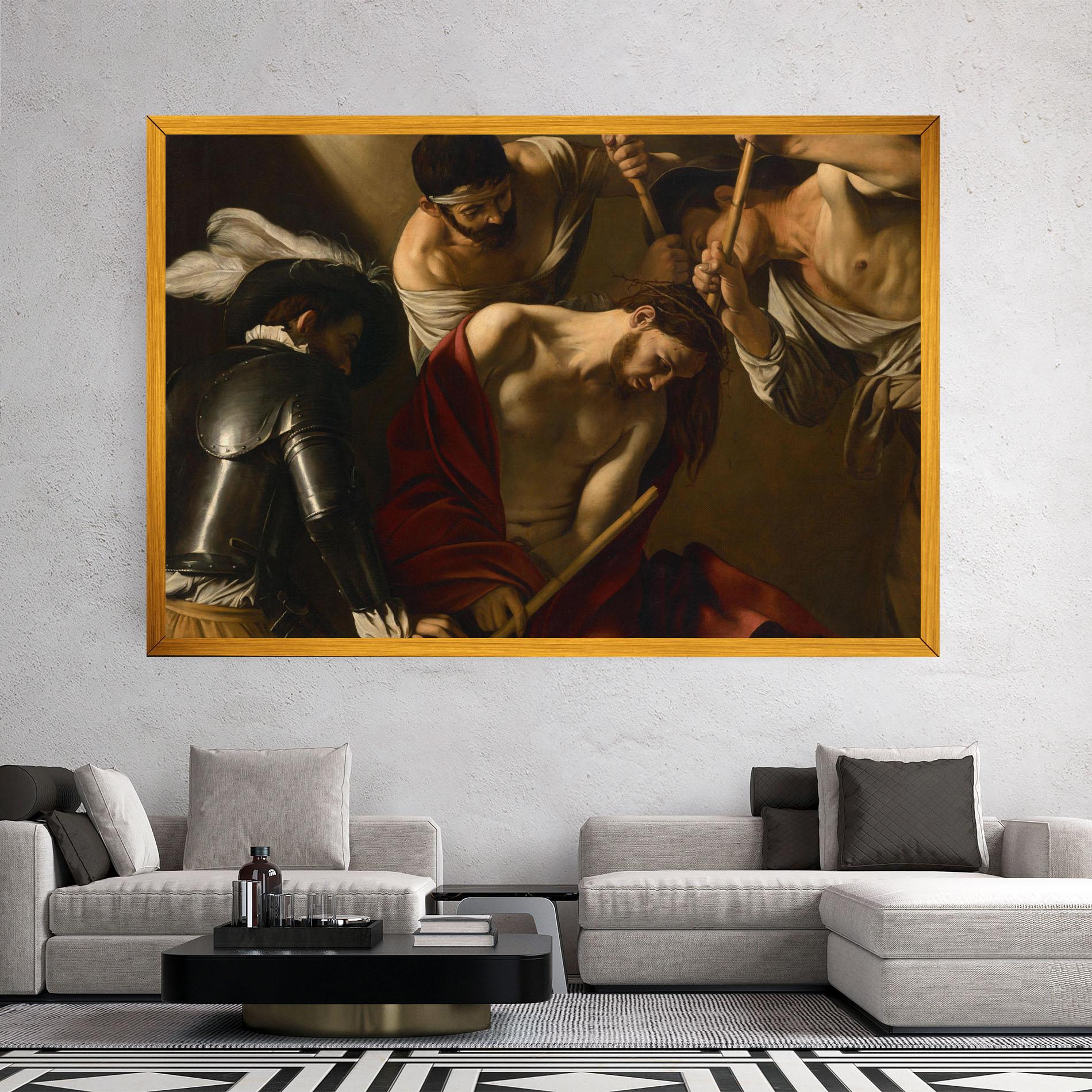 Obraz na Płótnie Crowning With Thorns mockup 2