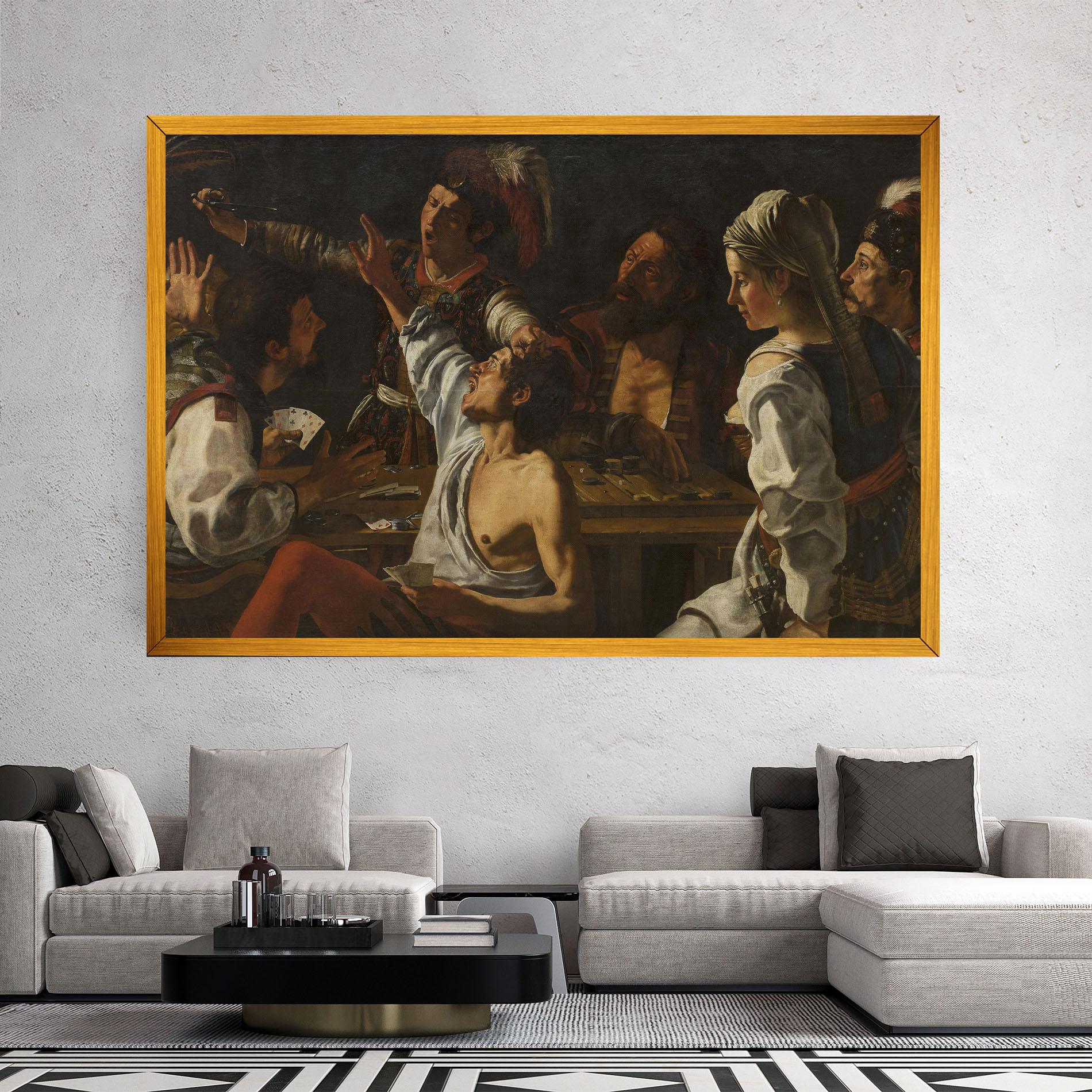 Obraz na Płótnie Rombouts Backgammon mockup 2