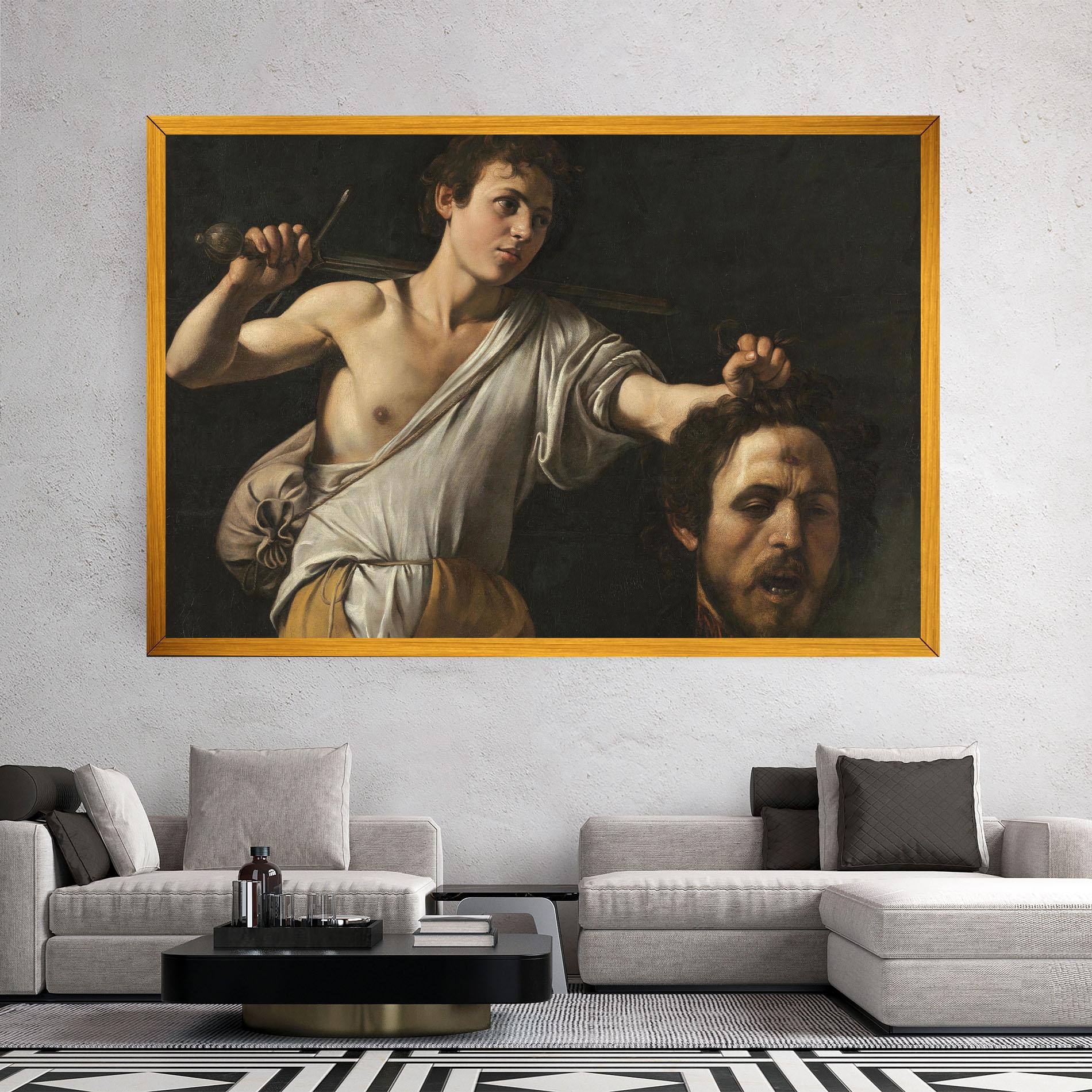 Obraz na Płótnie The Head Of Goliath mockup 2