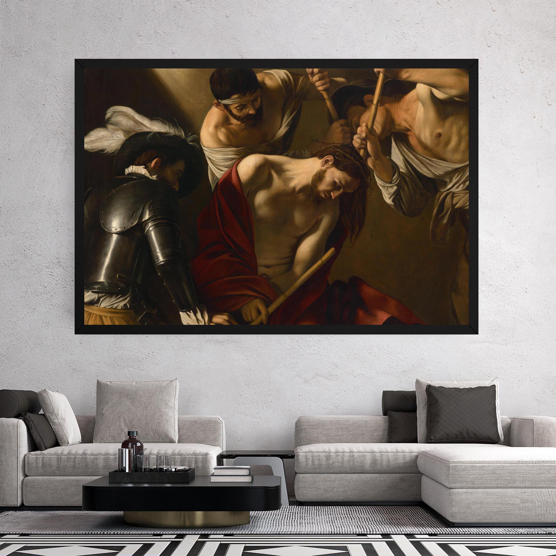 Obraz na Płótnie Crowning With Thorns mockup 2