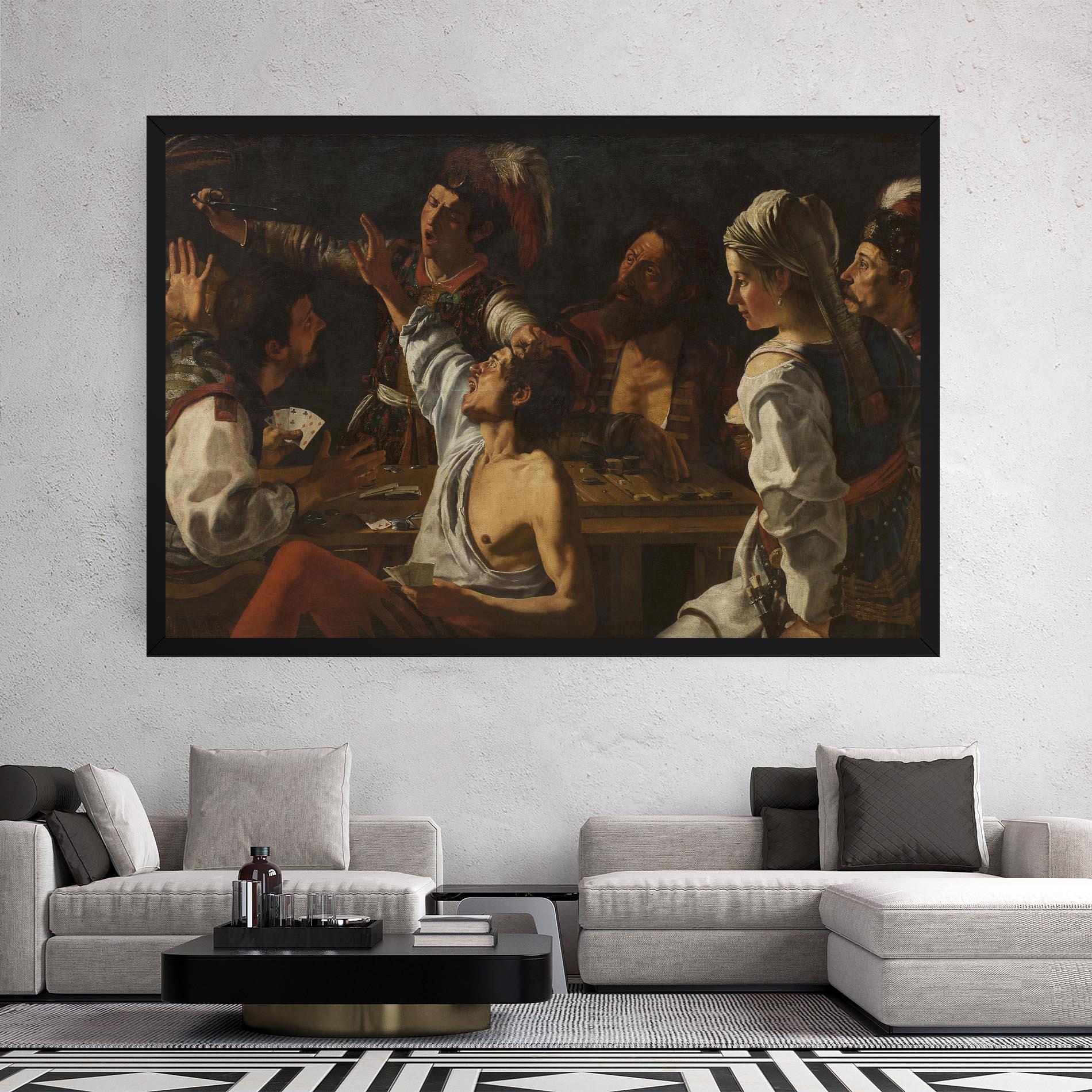 Obraz na Płótnie Rombouts Backgammon mockup 2