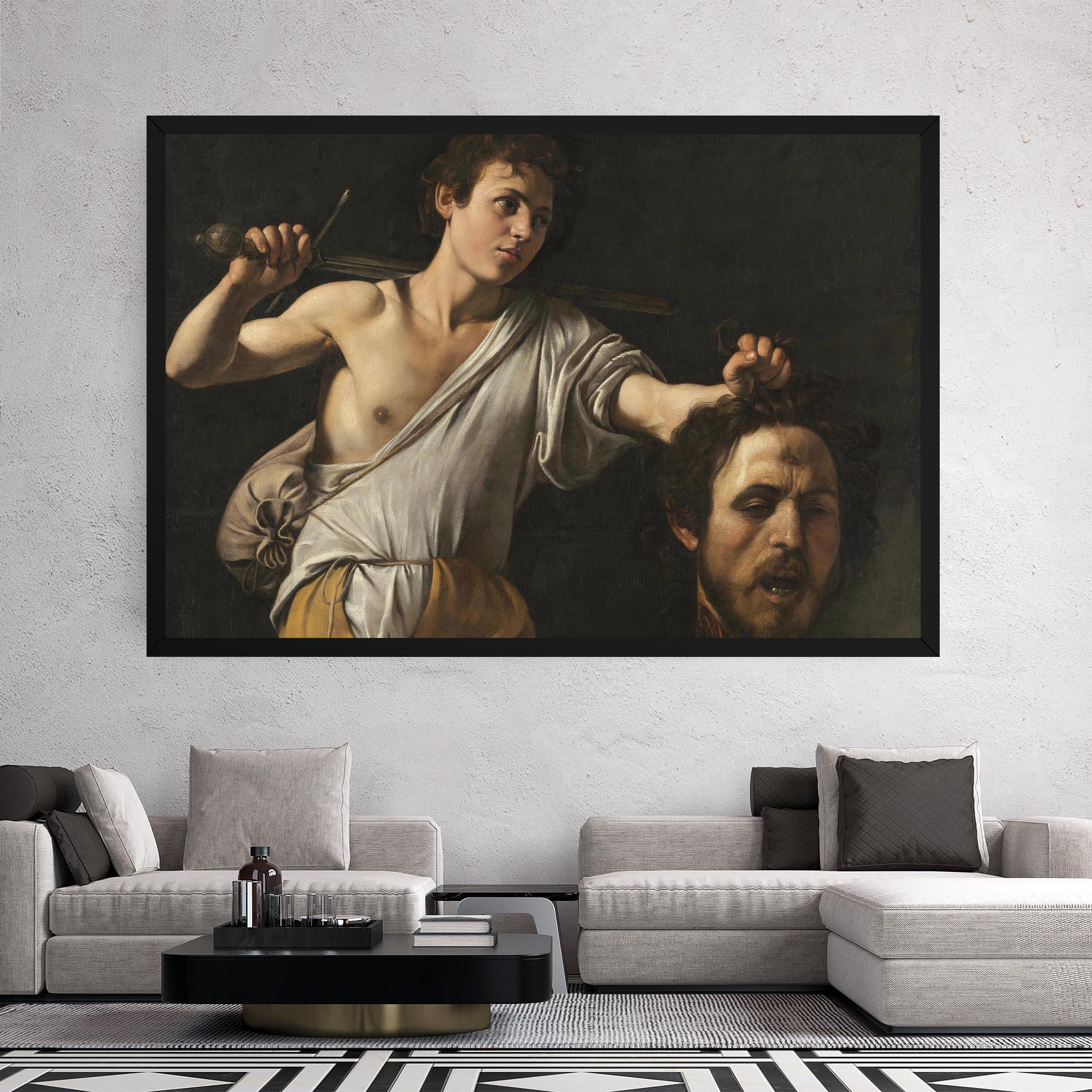 Obraz na Płótnie The Head Of Goliath mockup 2