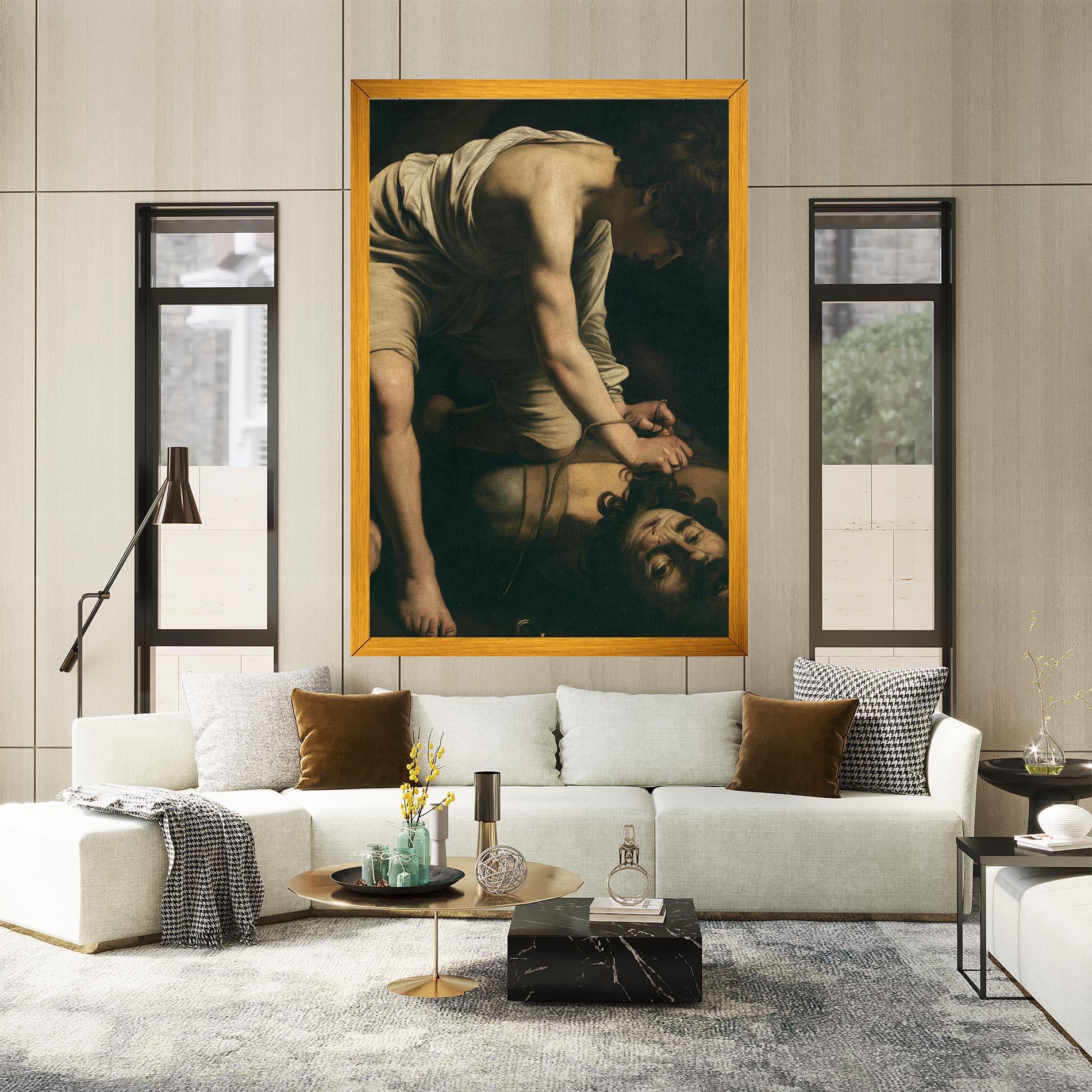 Obraz na Płótnie David And Goliath mockup 2