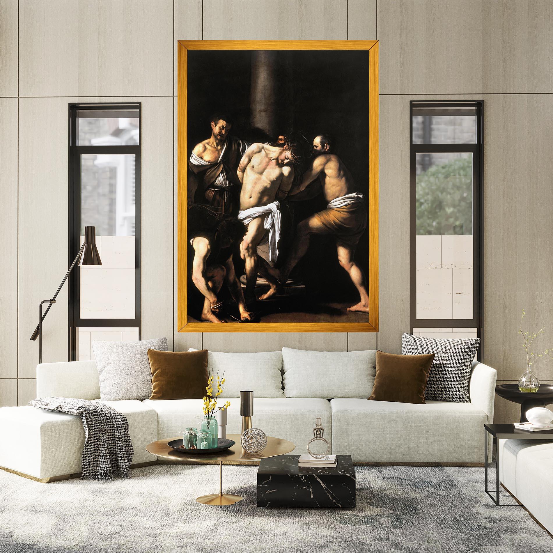 Obraz na Płótnie The Flagellation Of Christ mockup 2