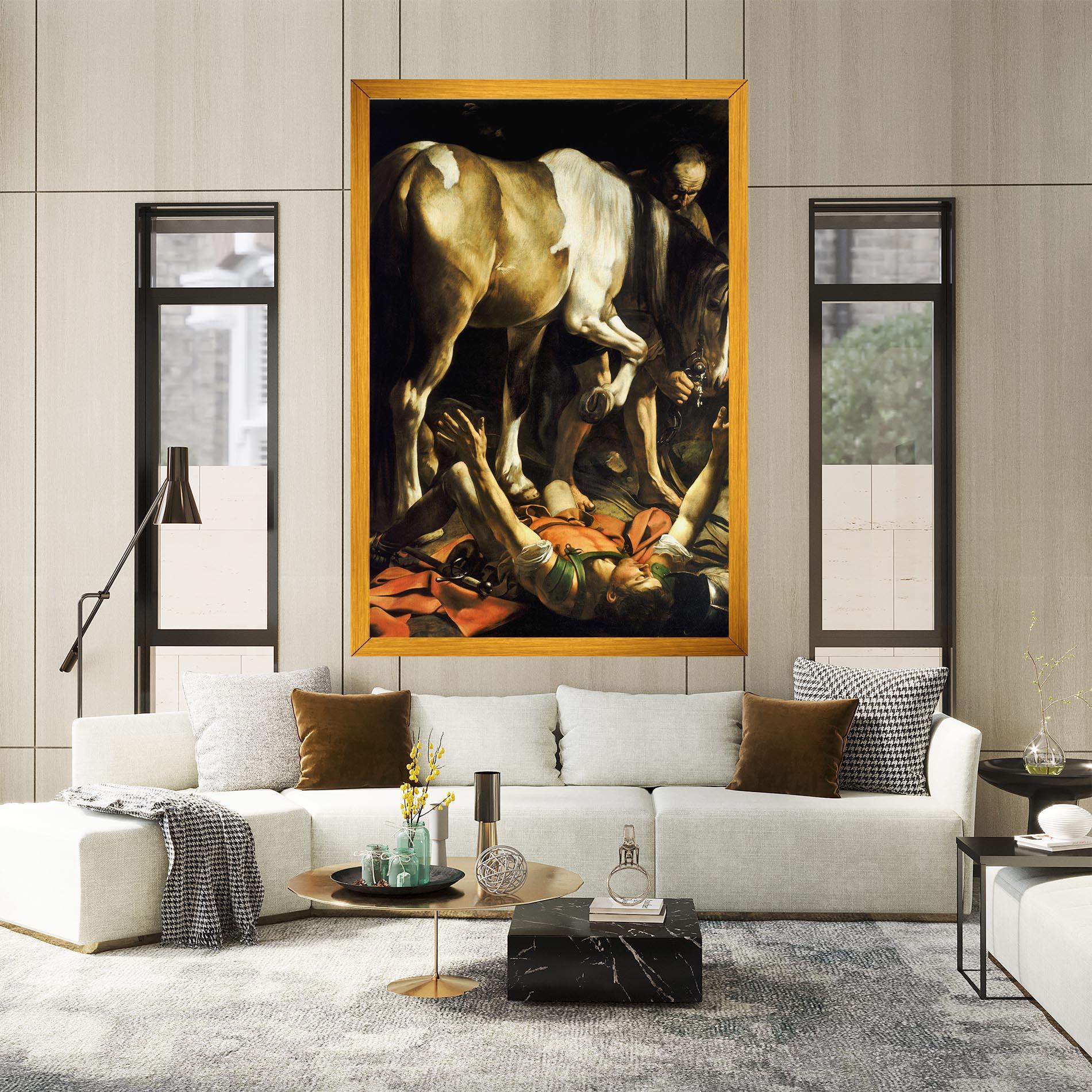 Obraz na Płótnie The Way To Damascus mockup 2