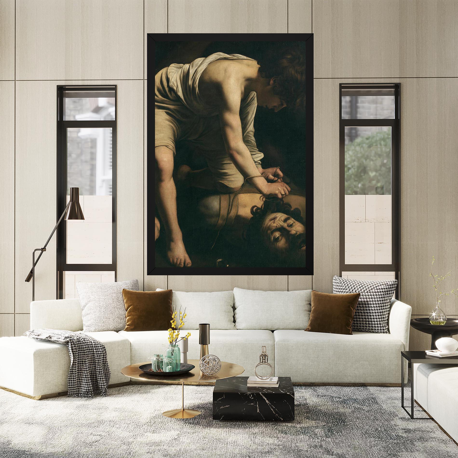 Obraz na Płótnie David And Goliath mockup 2