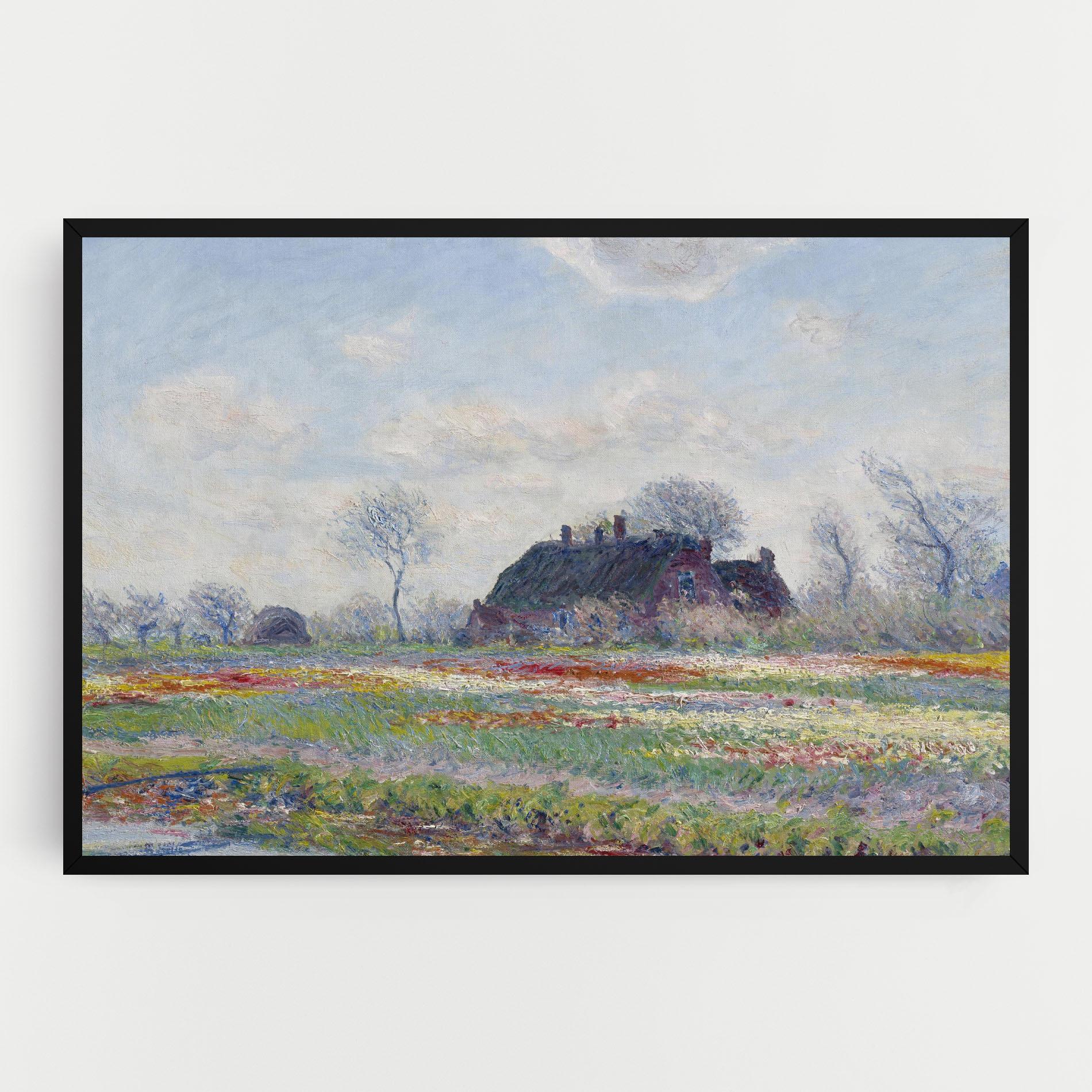 Obraz na Płótnie Tulip Fields At Sassenheim mockup 0