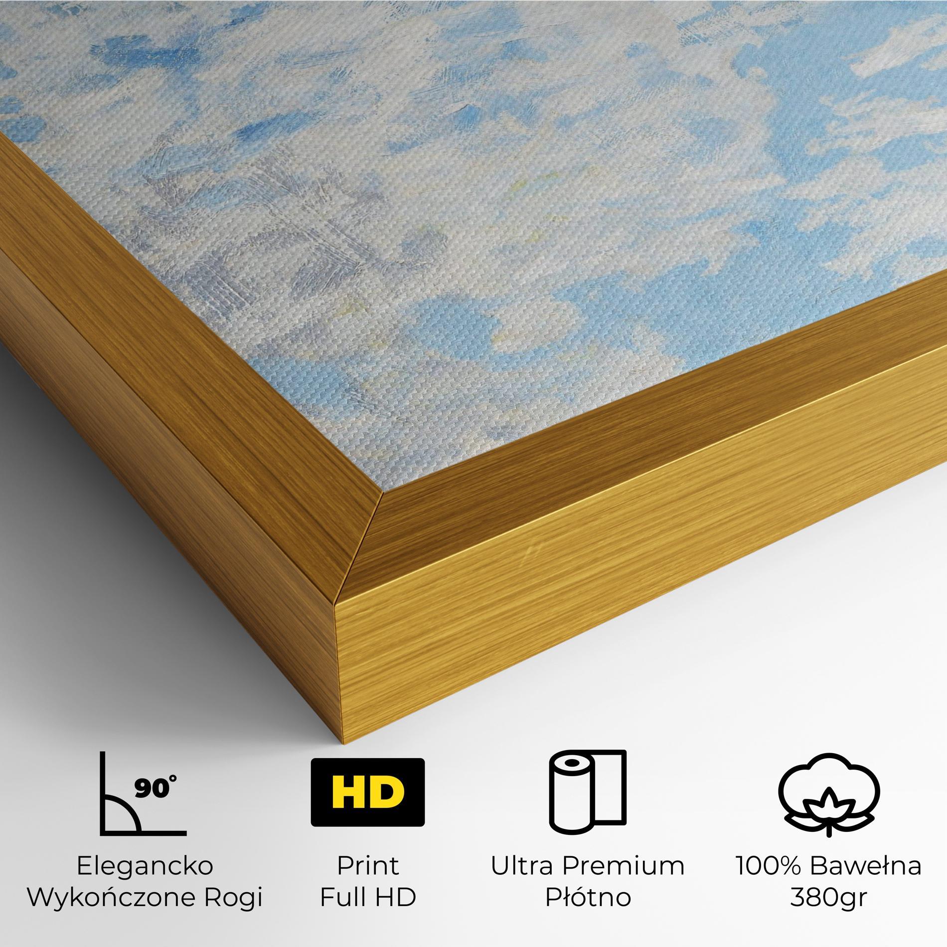 Obraz na Płótnie Clouds Monet mockup 4