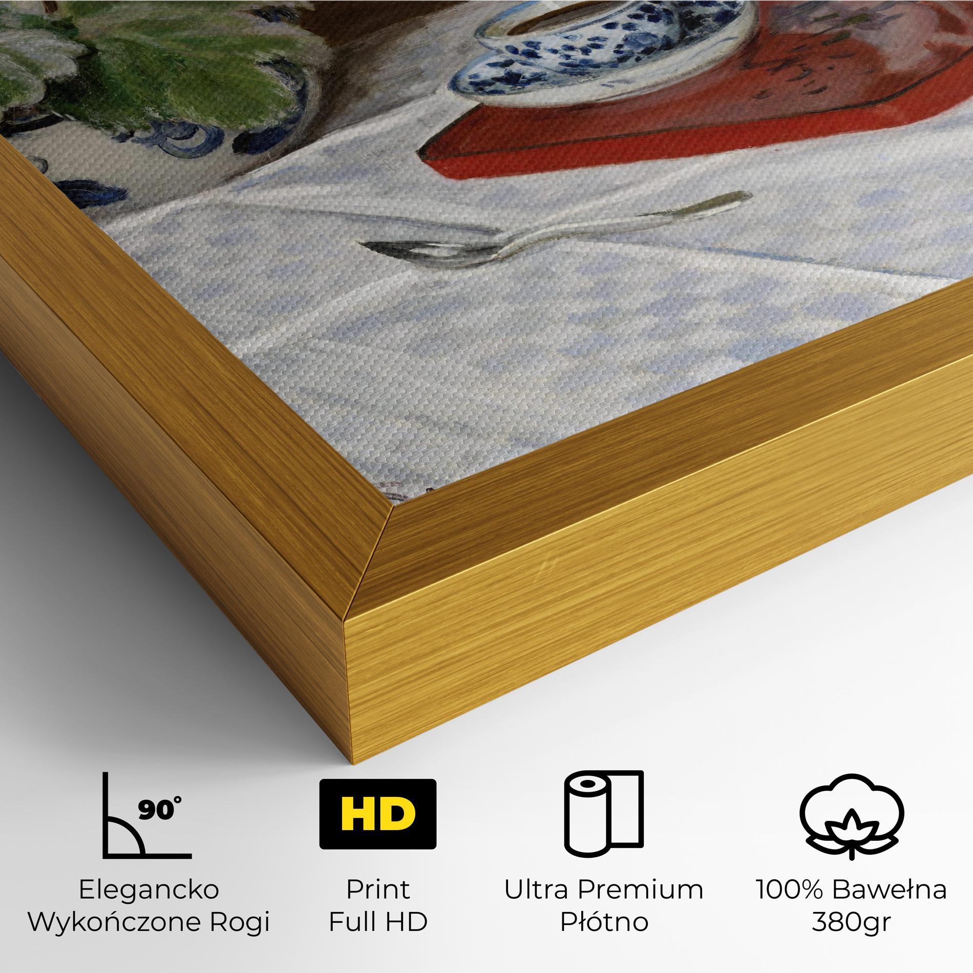 Obraz na Płótnie Tea Service mockup 4