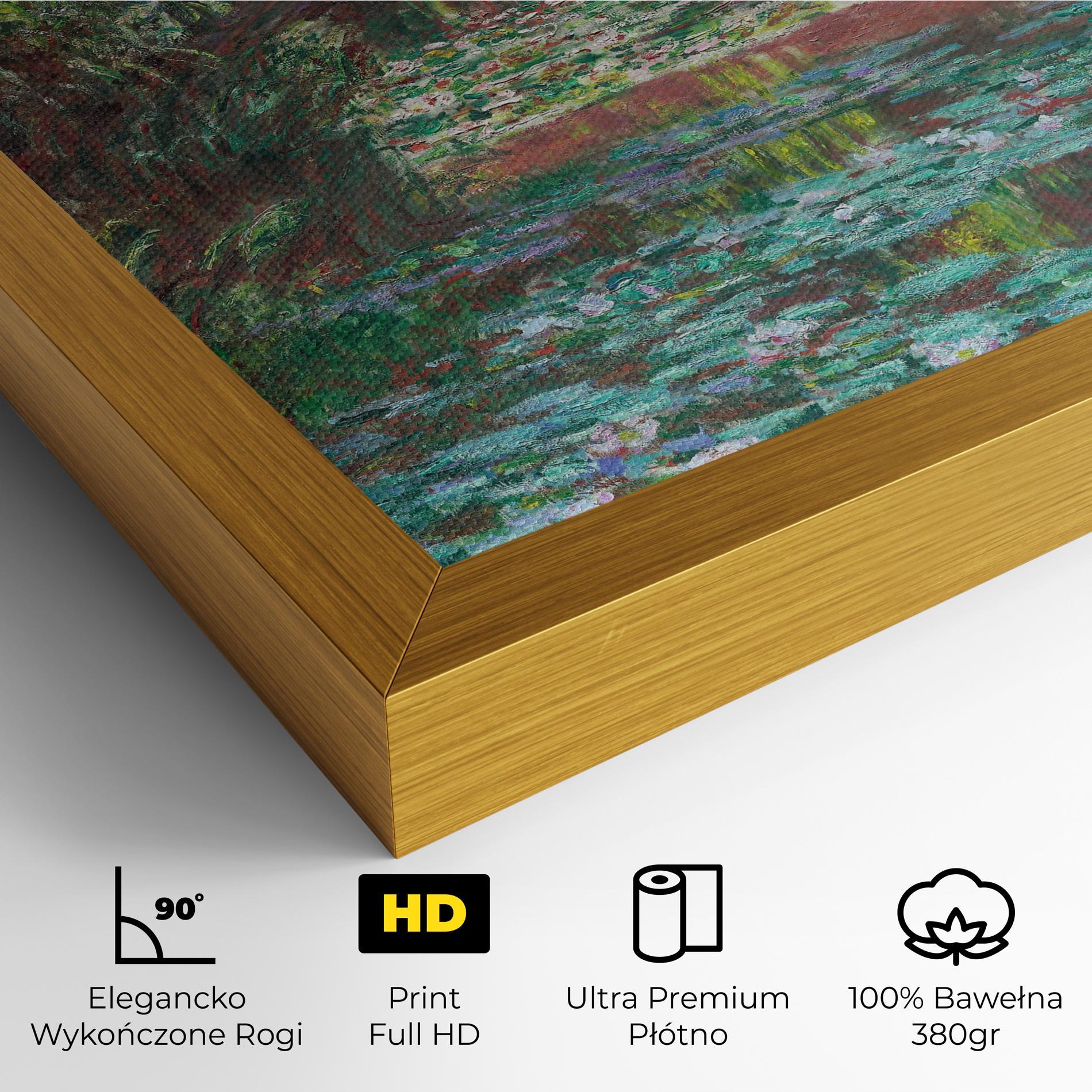 Obraz na Płótnie Water Lily Pond mockup 4