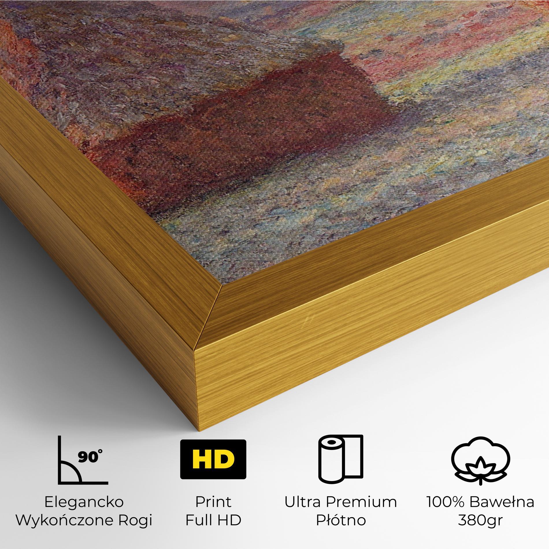 Obraz na Płótnie White Frost mockup 4