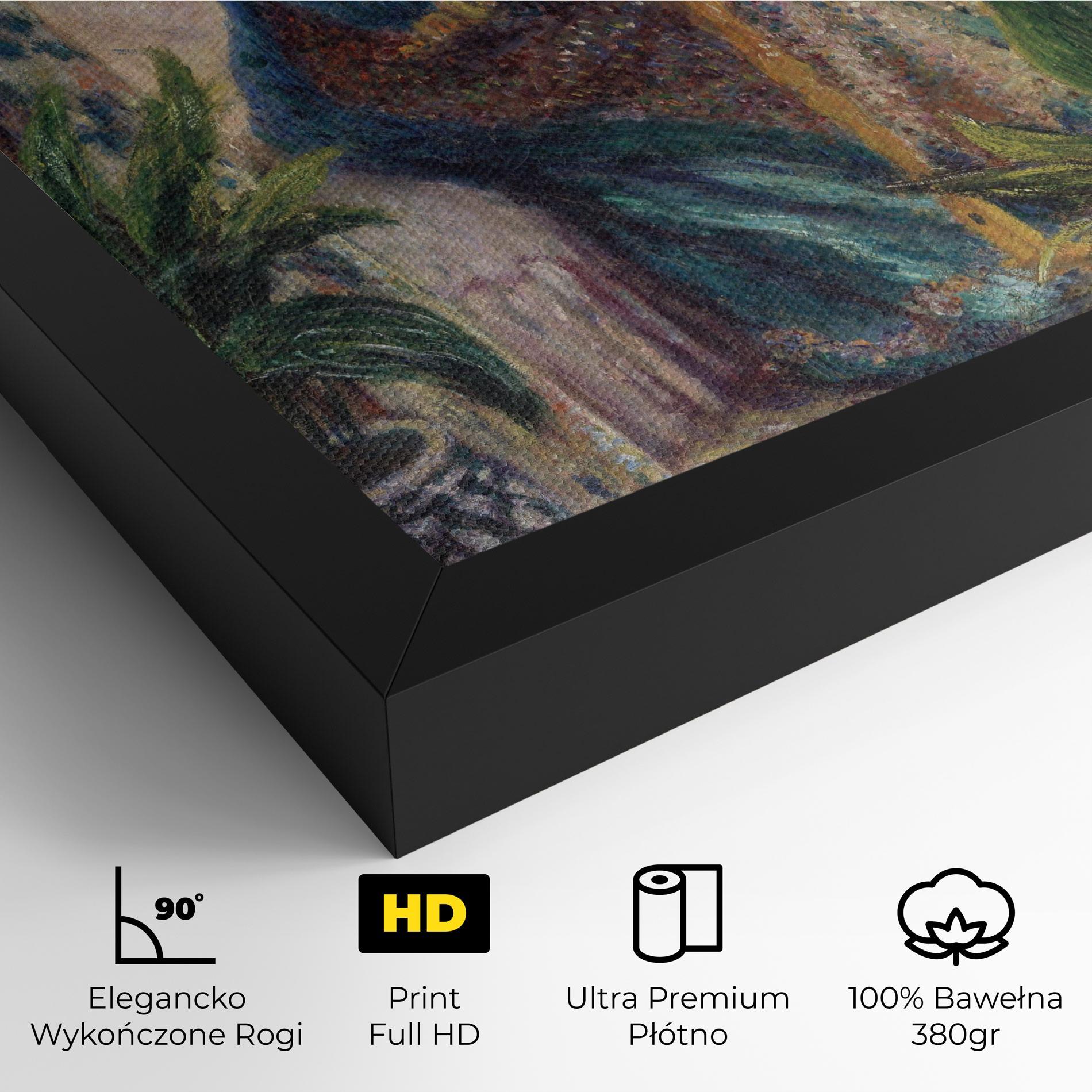 Obraz na Płótnie Monet Embroidering mockup 4