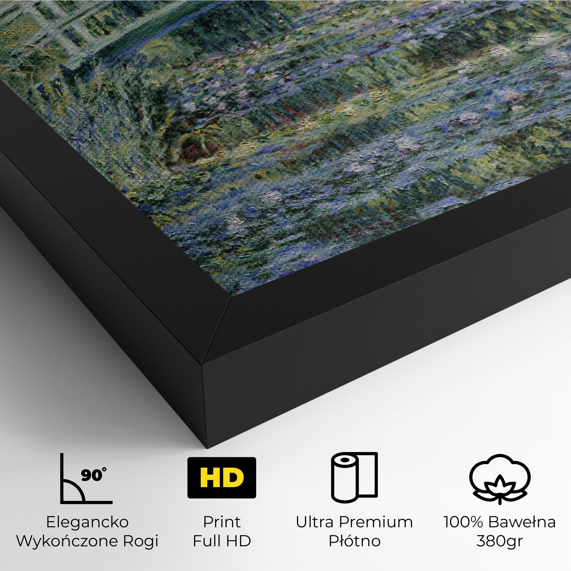 Obraz na Płótnie Water Lilies mockup 4