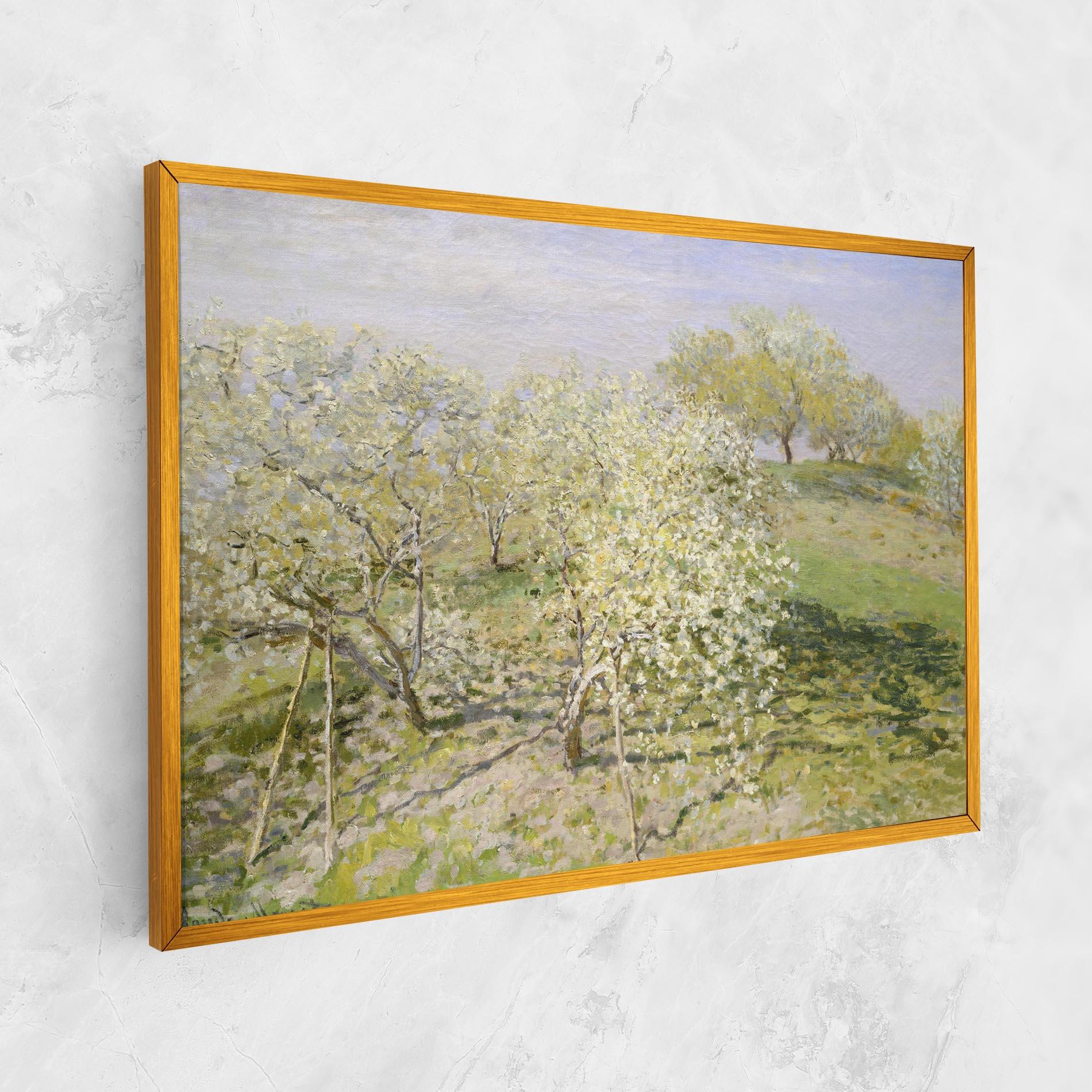 Obraz na Płótnie Fruit Trees In Bloom mockup 1