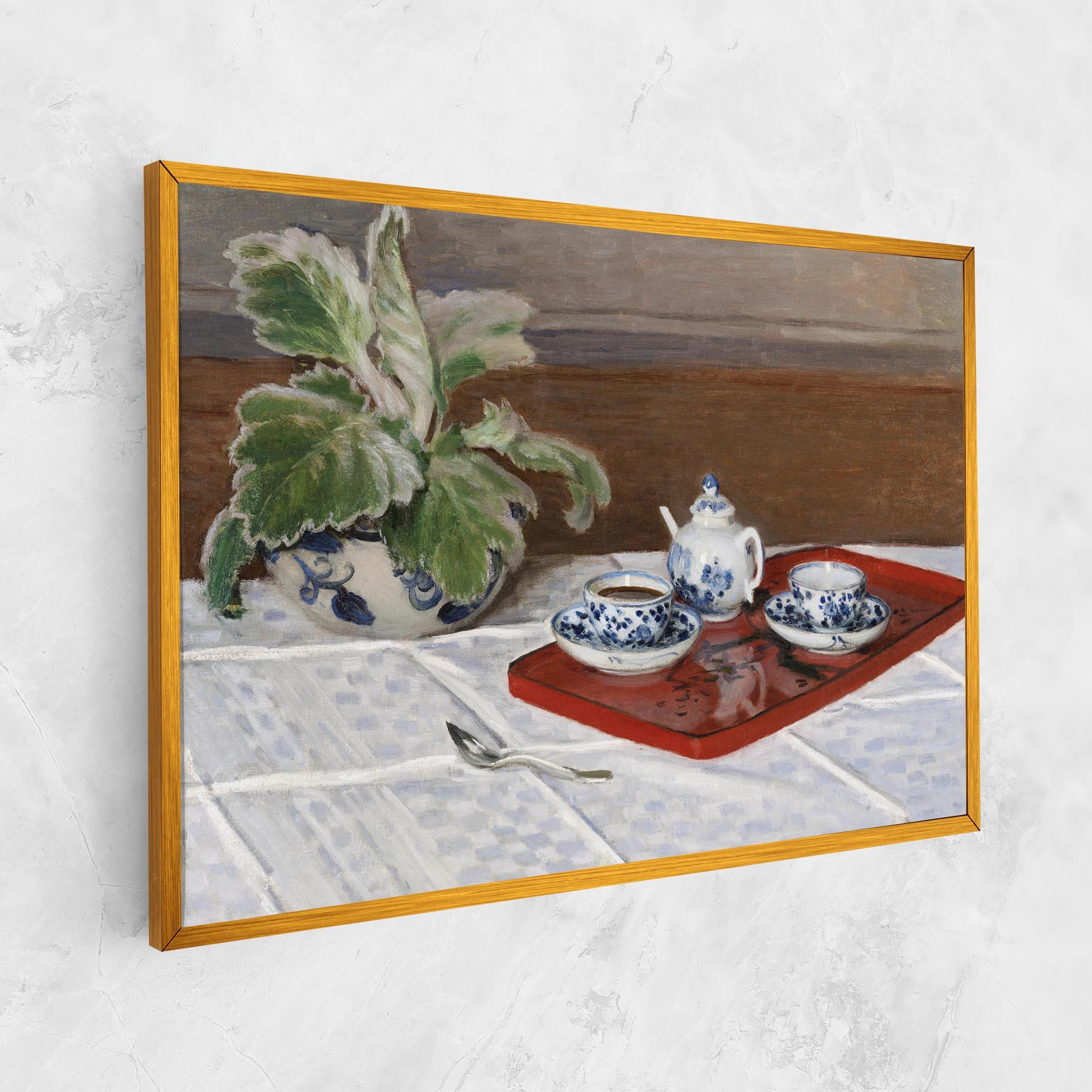 Obraz na Płótnie Tea Service mockup 1