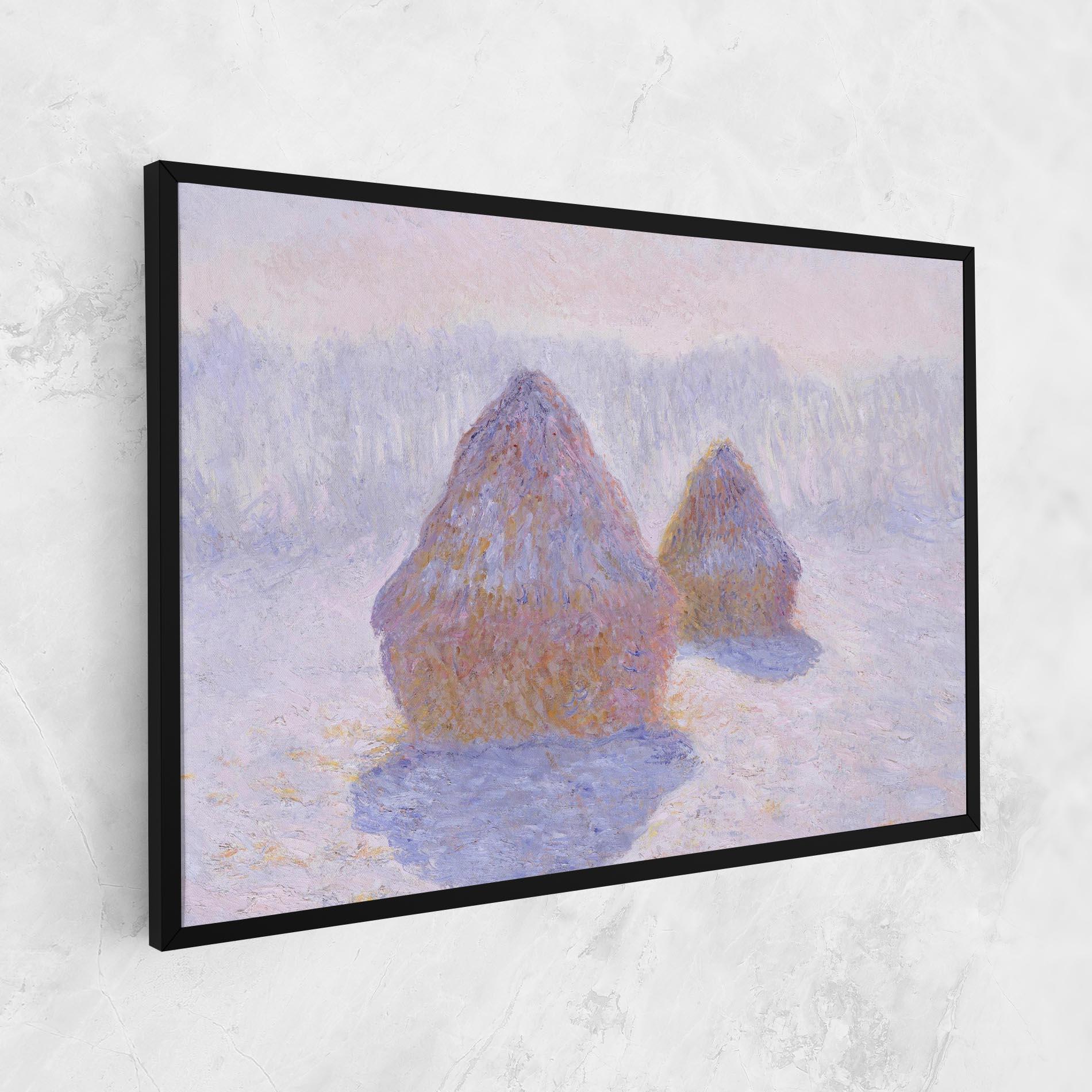 Obraz na Płótnie Haystacks mockup 1