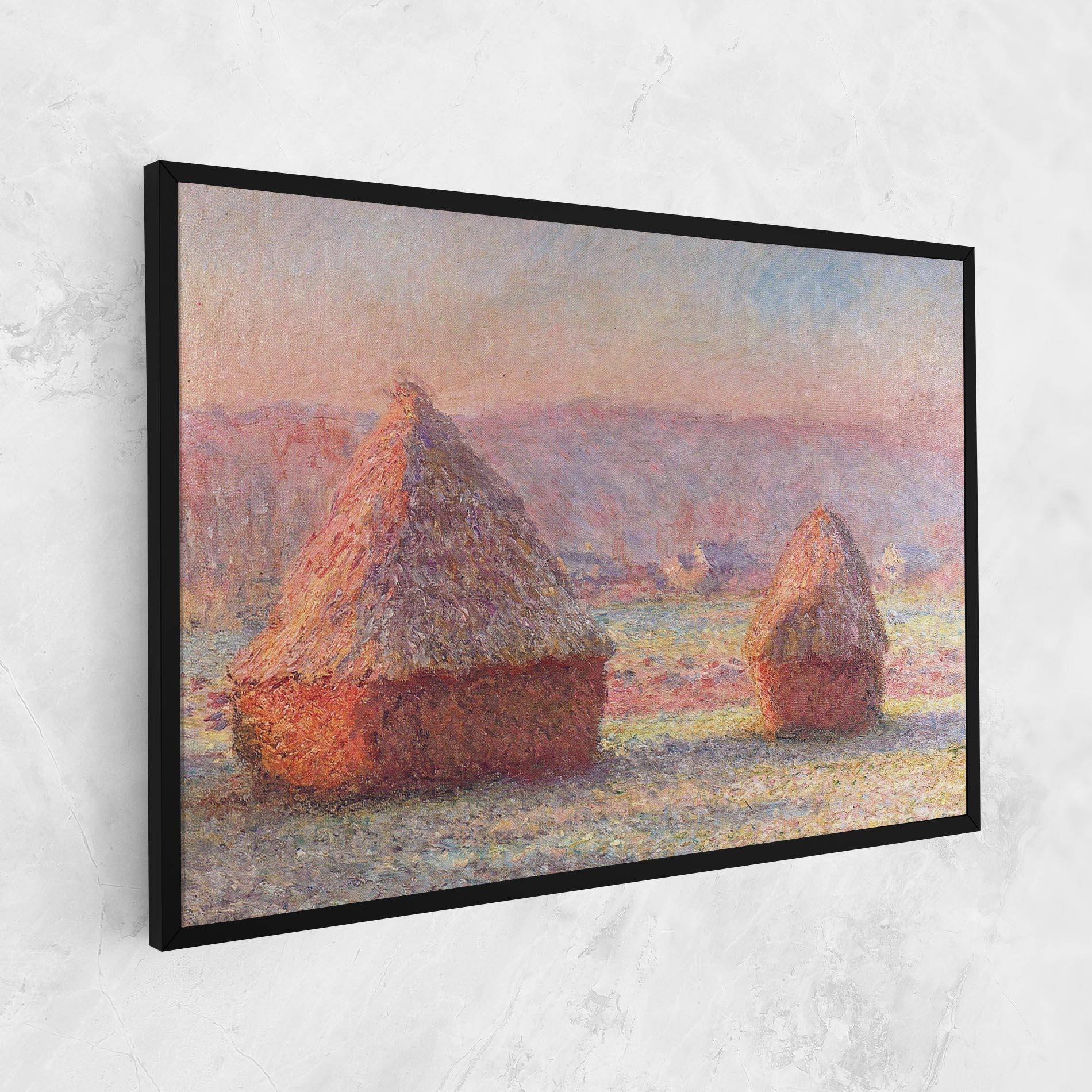 Obraz na Płótnie White Frost mockup 1