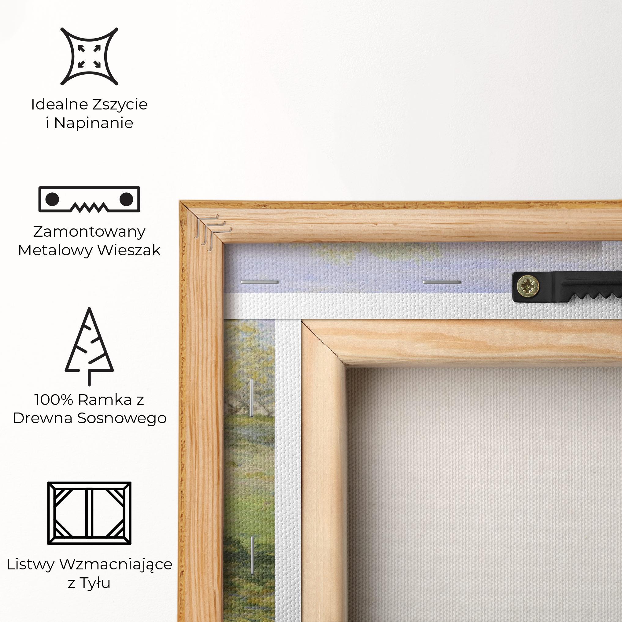 Obraz na Płótnie Fruit Trees In Bloom mockup 5