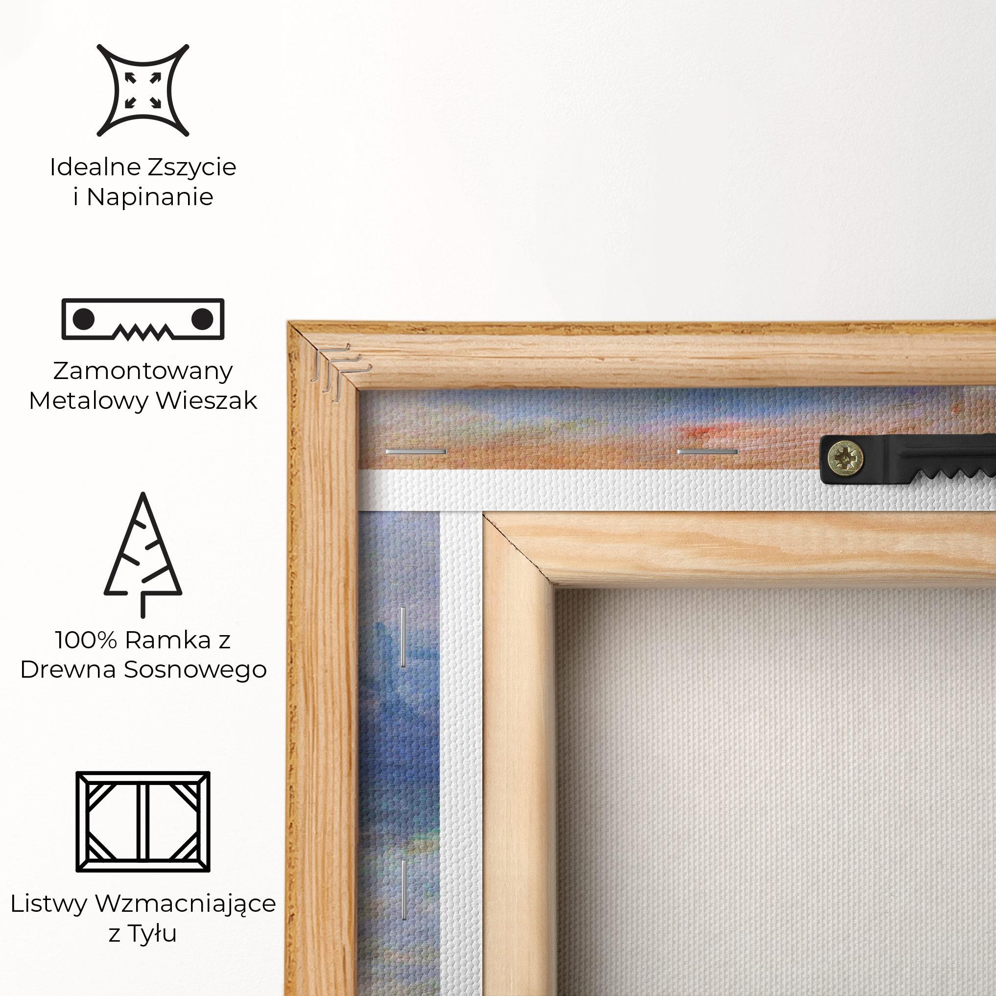 Obraz na Płótnie Monet Impressionist mockup 5