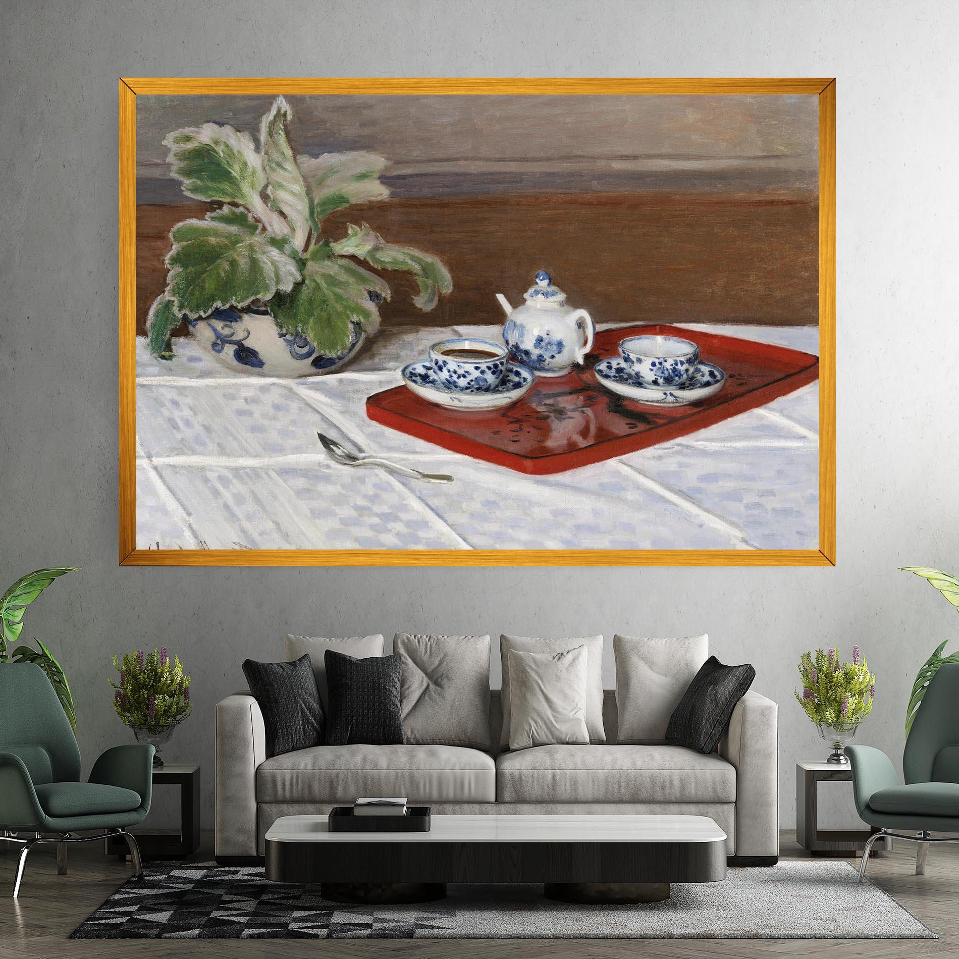 Obraz na Płótnie Tea Service mockup 7