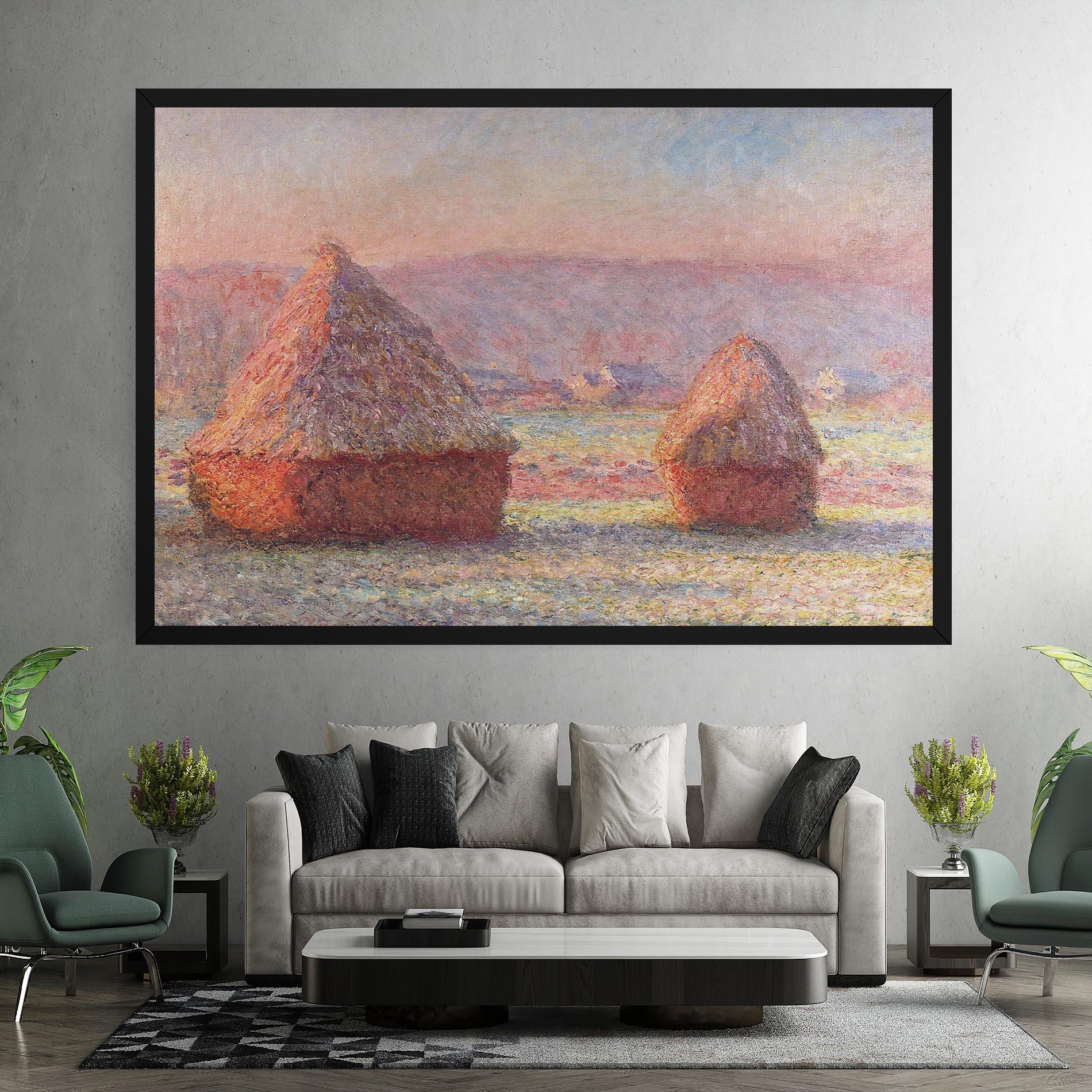 Obraz na Płótnie White Frost mockup 7