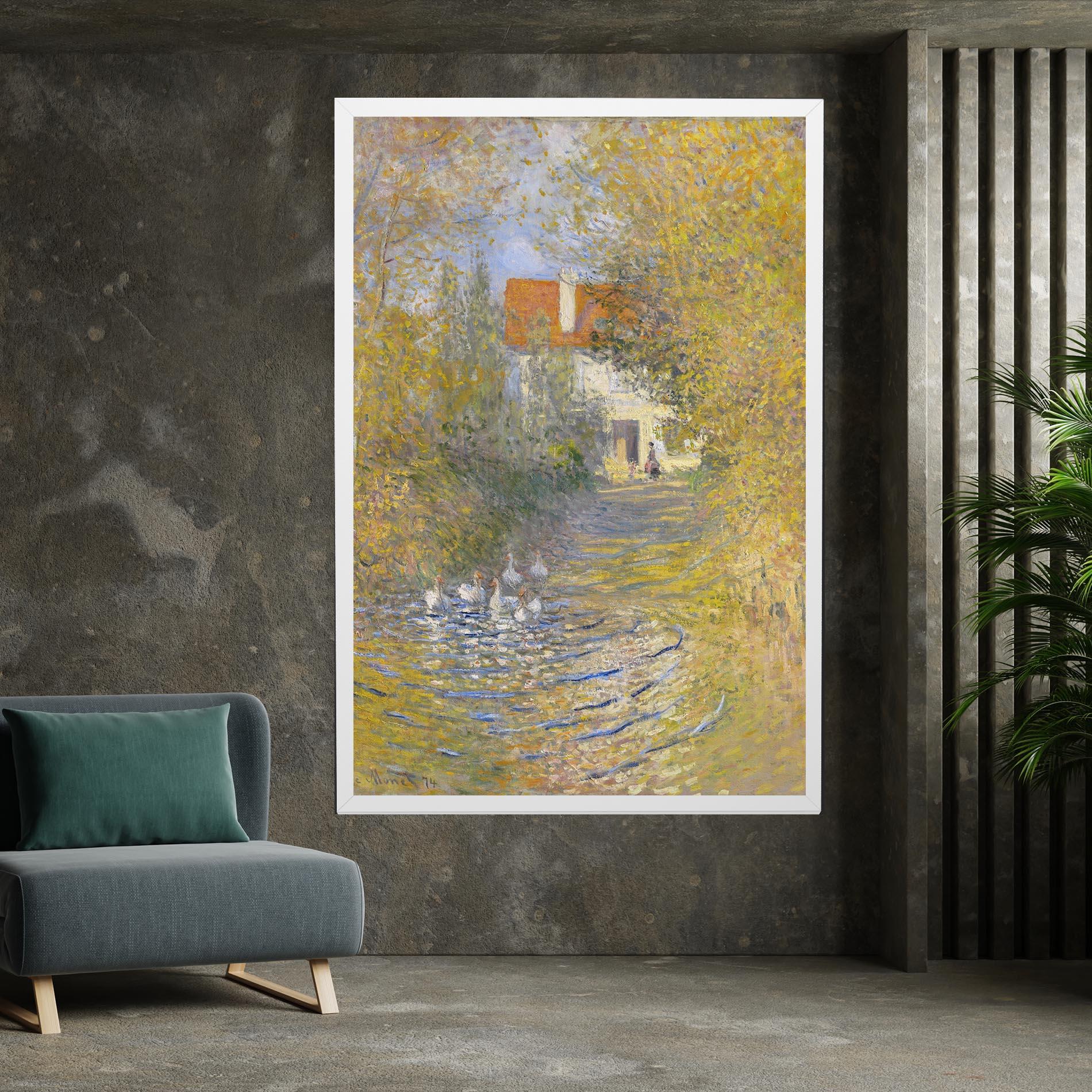 Obraz na Płótnie The Geese mockup 7