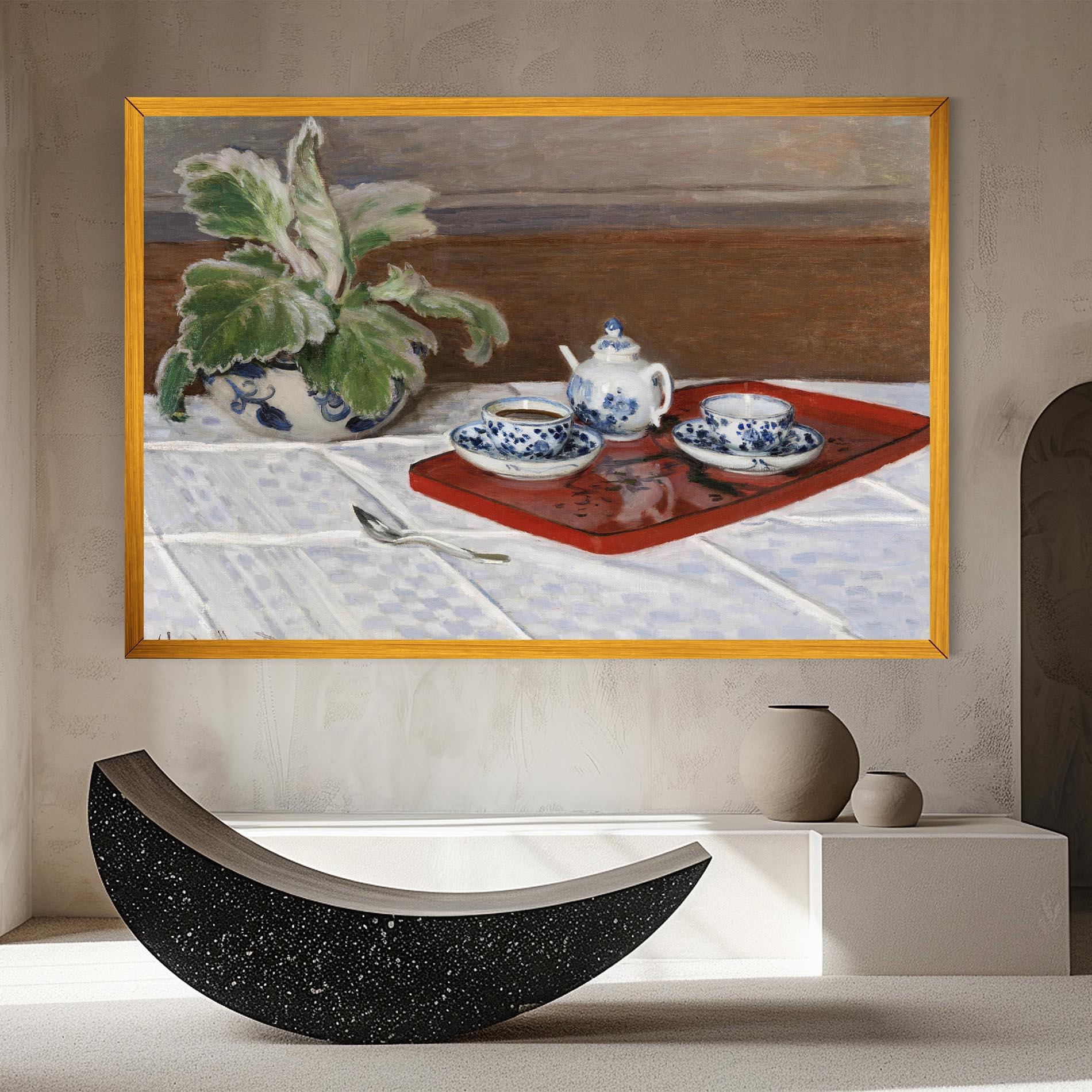 Obraz na Płótnie Tea Service mockup 8