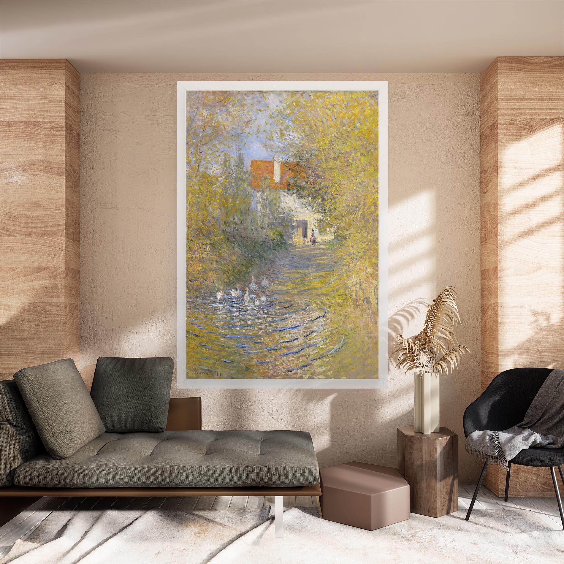 Obraz na Płótnie The Geese mockup 8