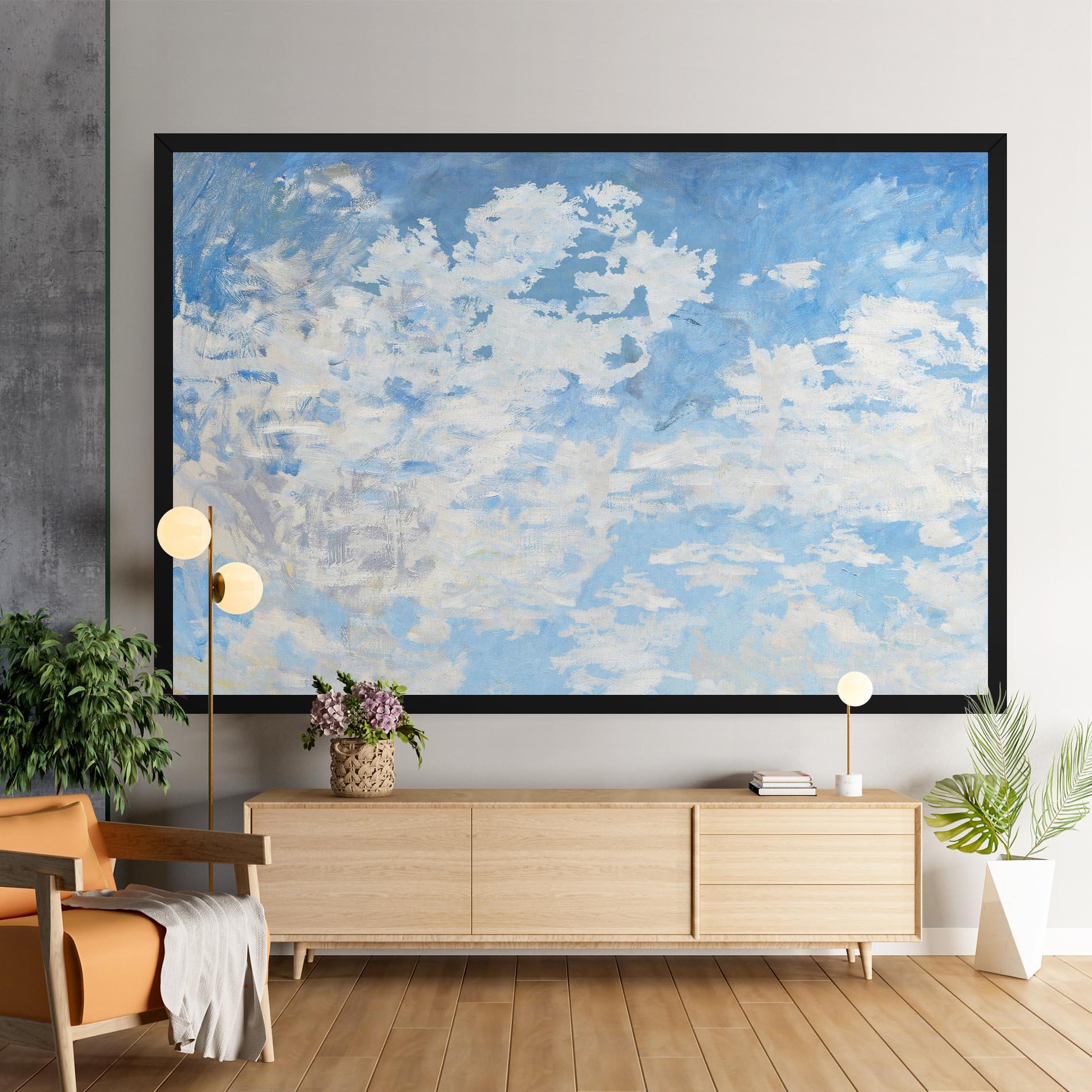 Obraz na Płótnie Clouds Monet mockup 9