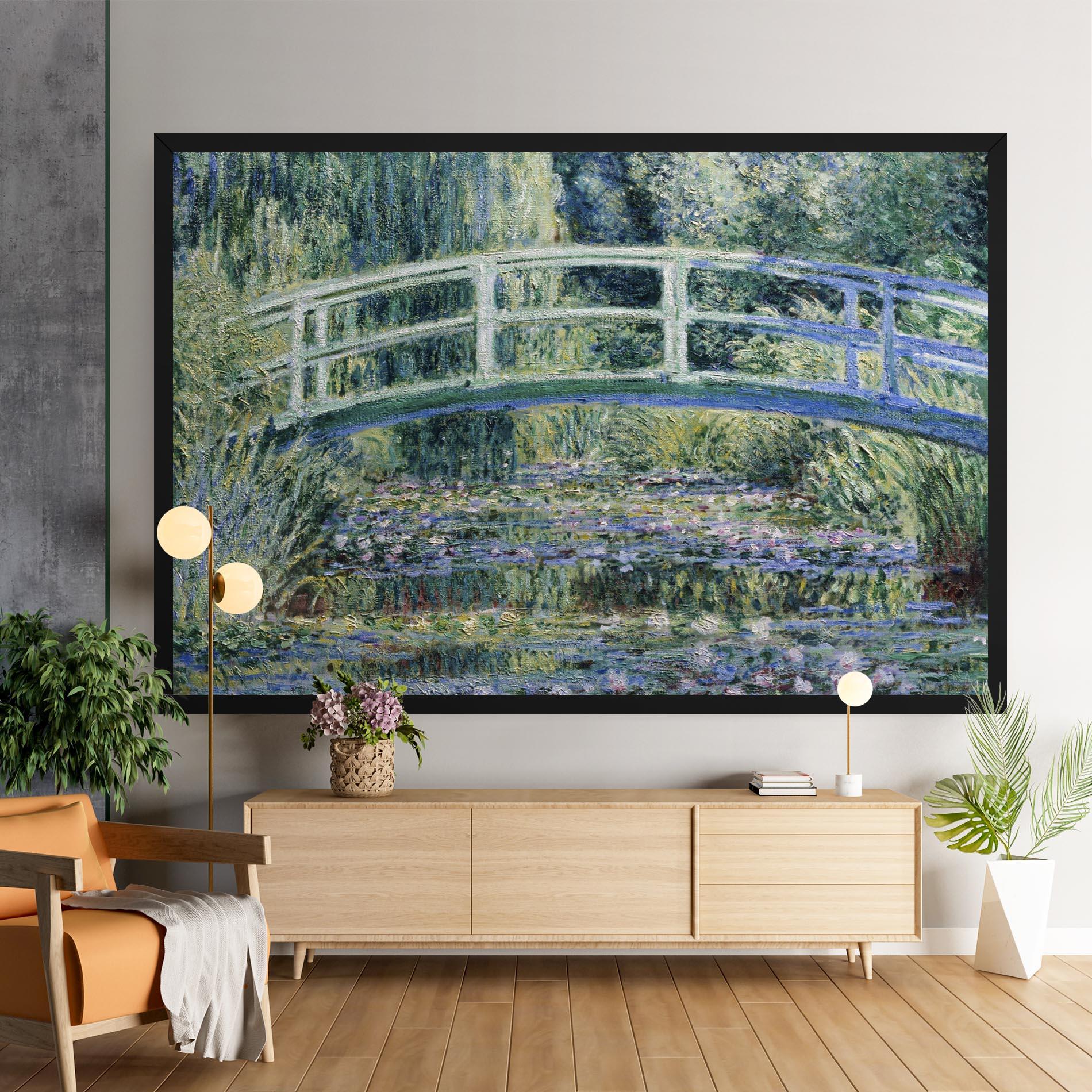 Obraz na Płótnie Water Lilies mockup 9