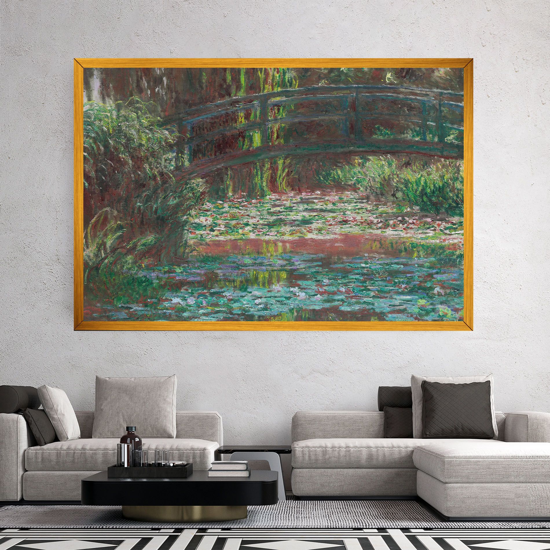 Water Lily Pond mockup 2