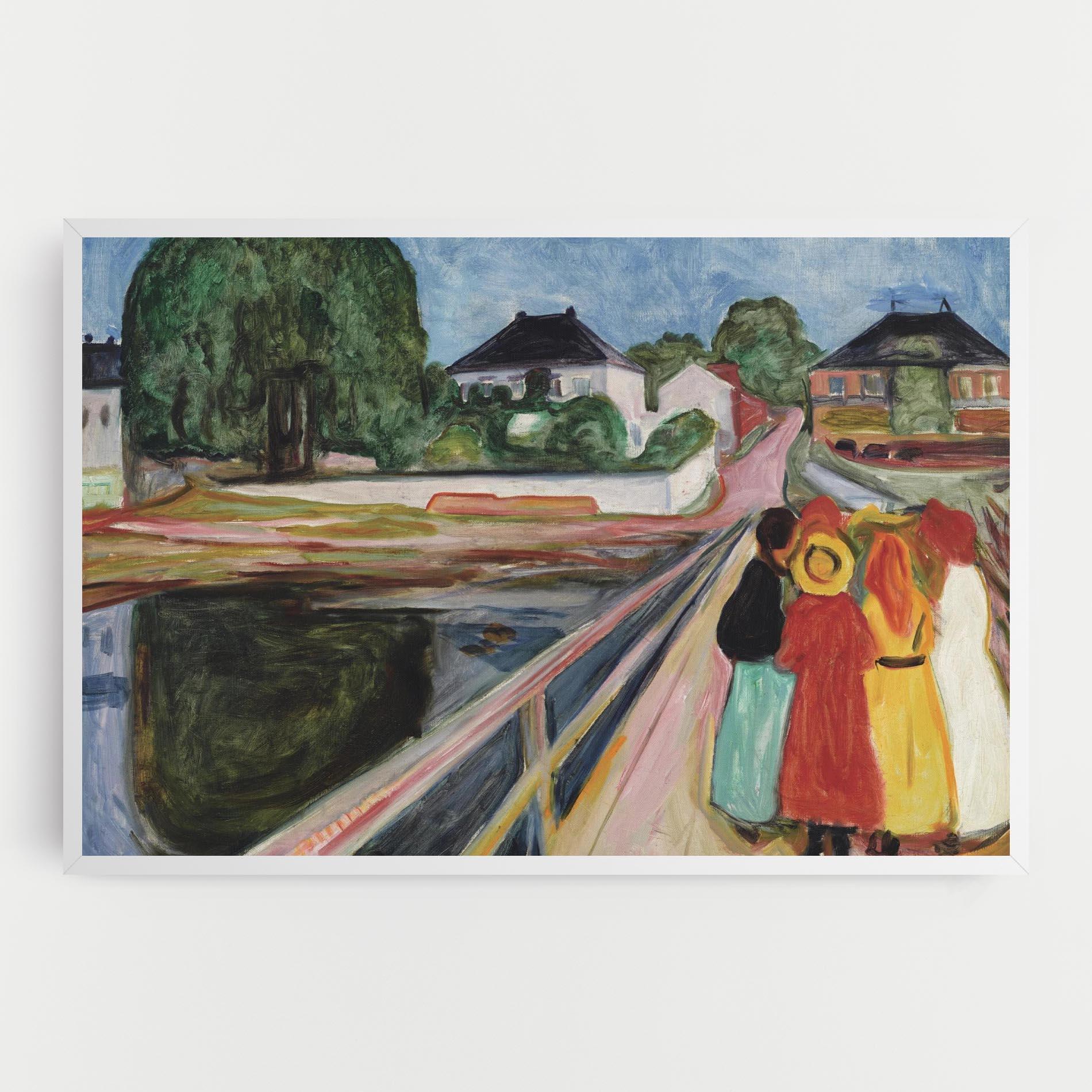 Obraz na Płótnie Pikene Pa Broen mockup 0