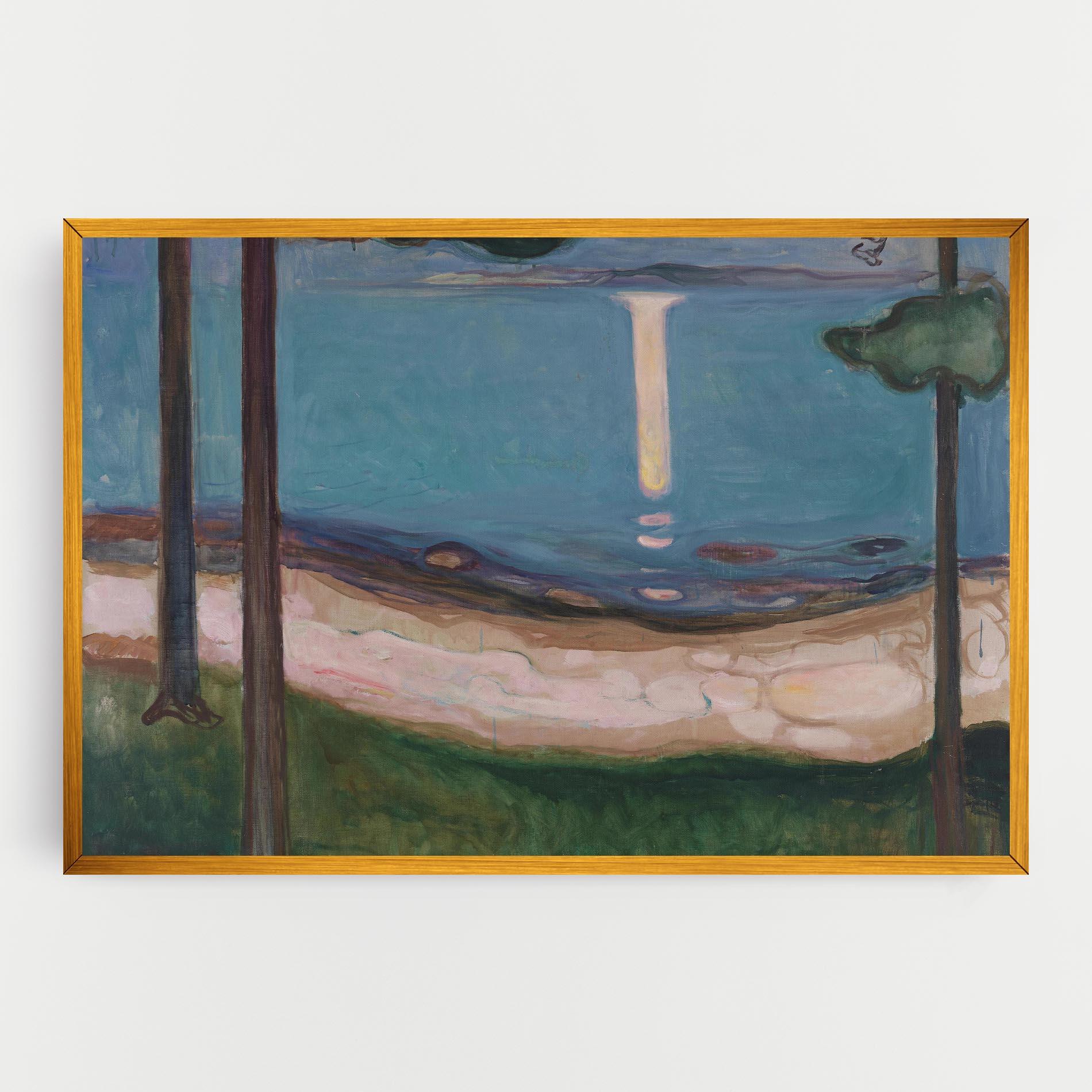 Obraz na Płótnie Moonlight mockup 0