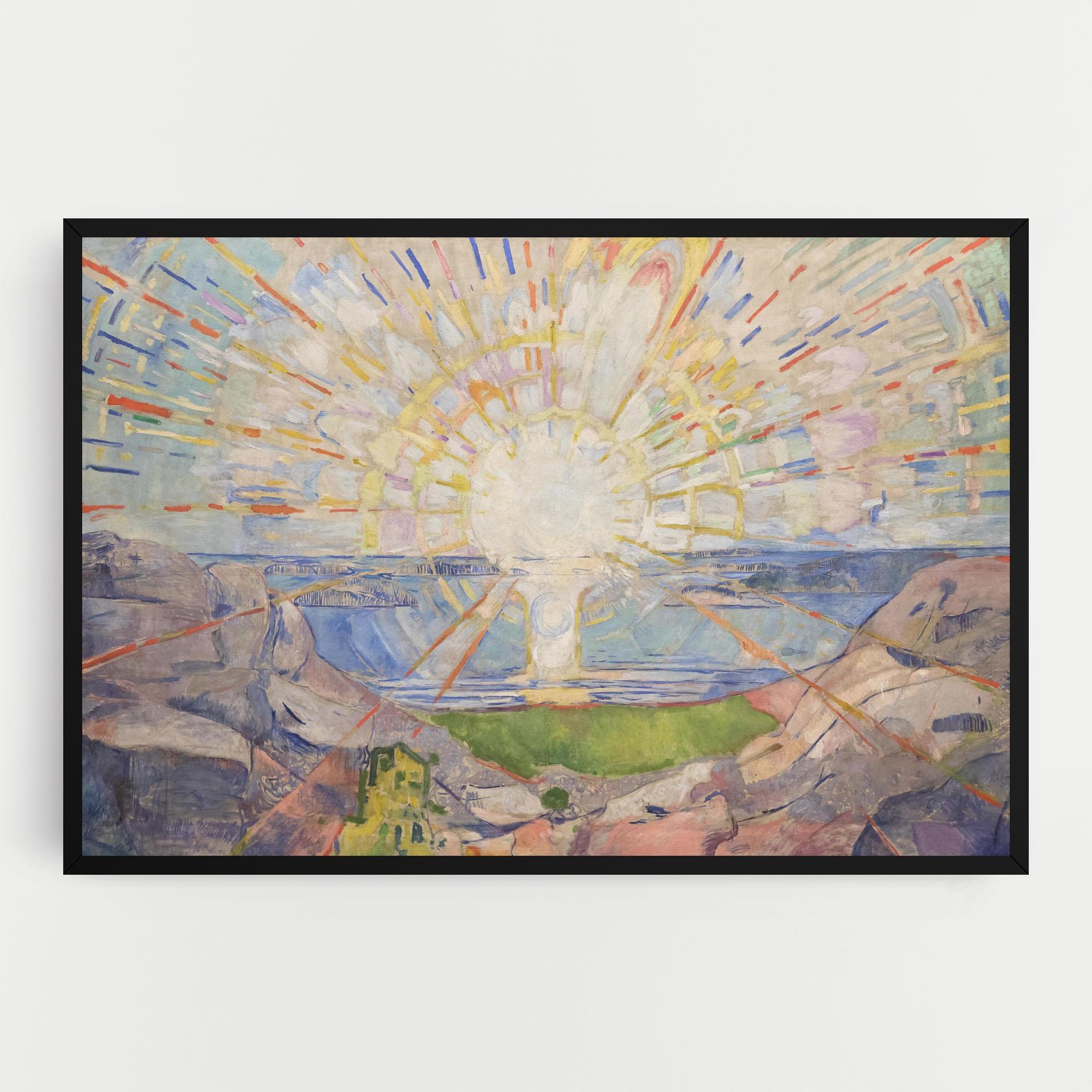 Obraz na Płótnie The Sun mockup 0