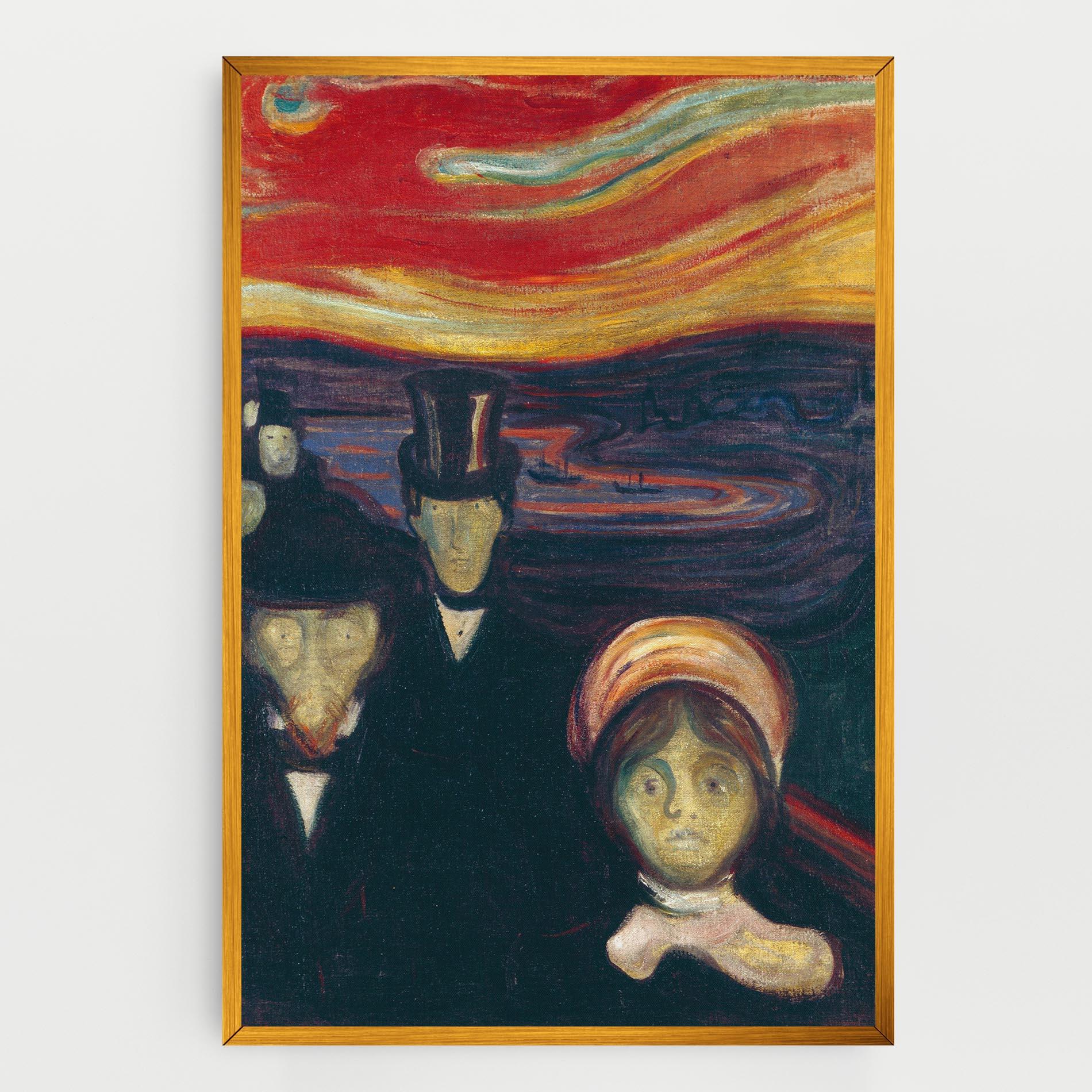 Obraz na Płótnie Anxiety mockup 0