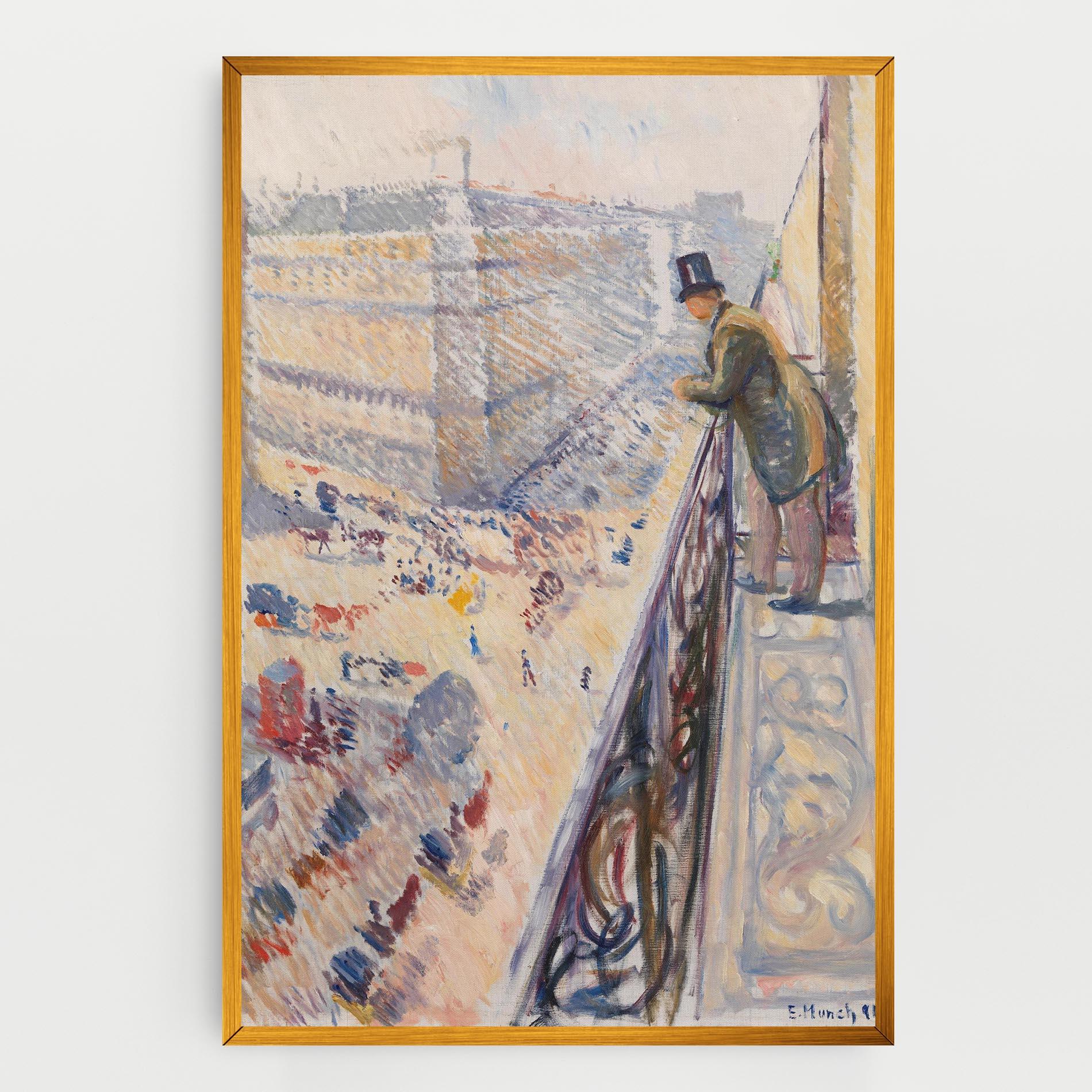 Obraz na Płótnie Rue Lafayette mockup 0