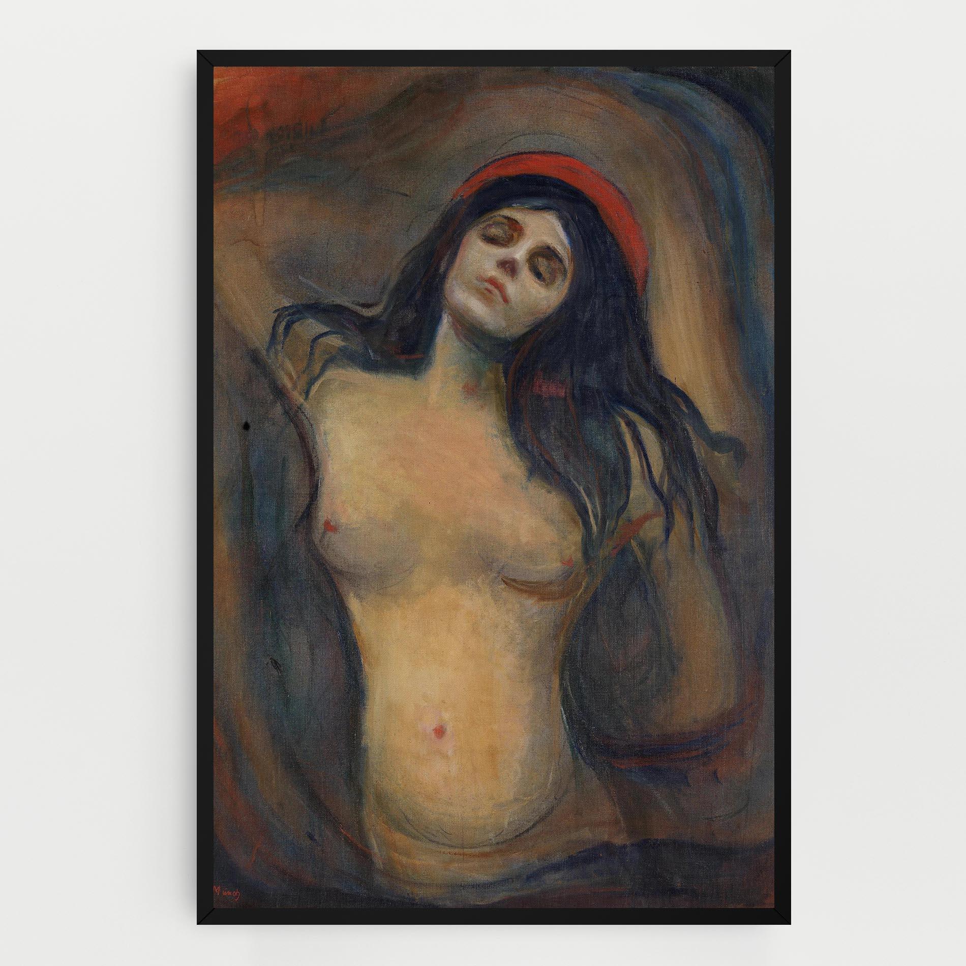Obraz na Płótnie Madonna Oil Painting mockup 0