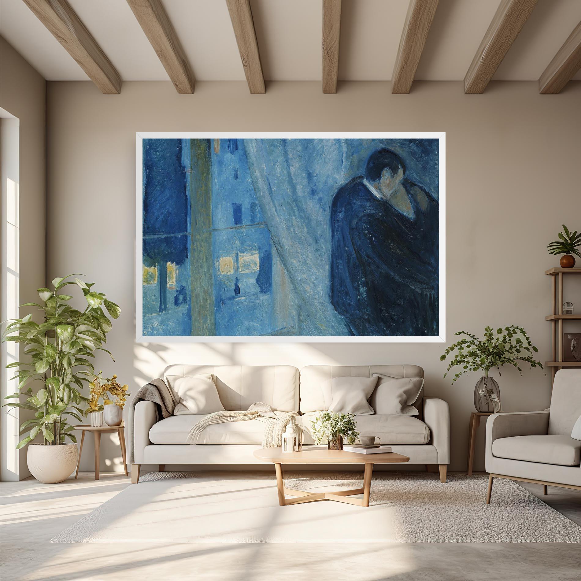 Obraz na Płótnie Kiss By The Window mockup 6