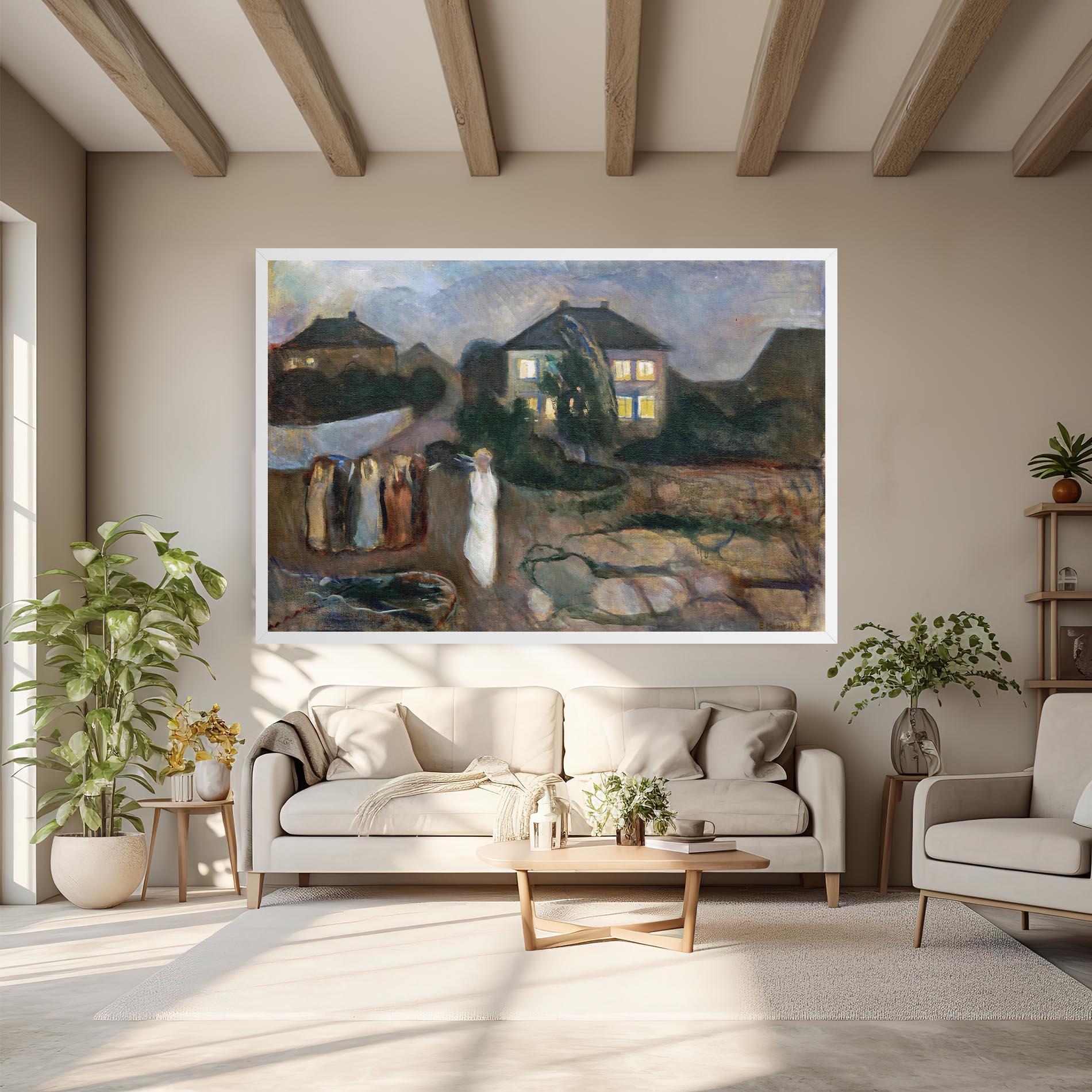 Obraz na Płótnie The Storm mockup 6