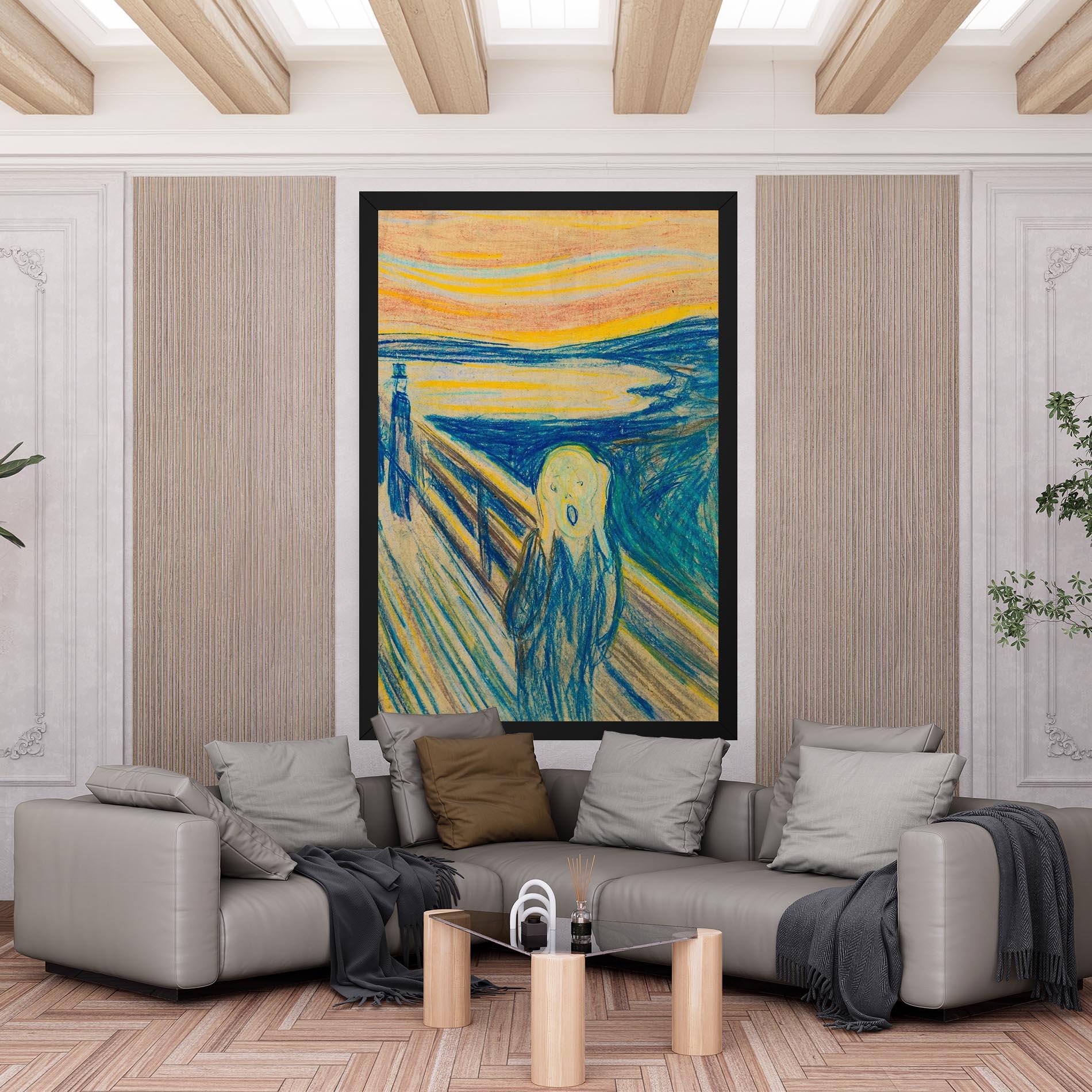 Obraz na Płótnie Skrik_1893 mockup 6