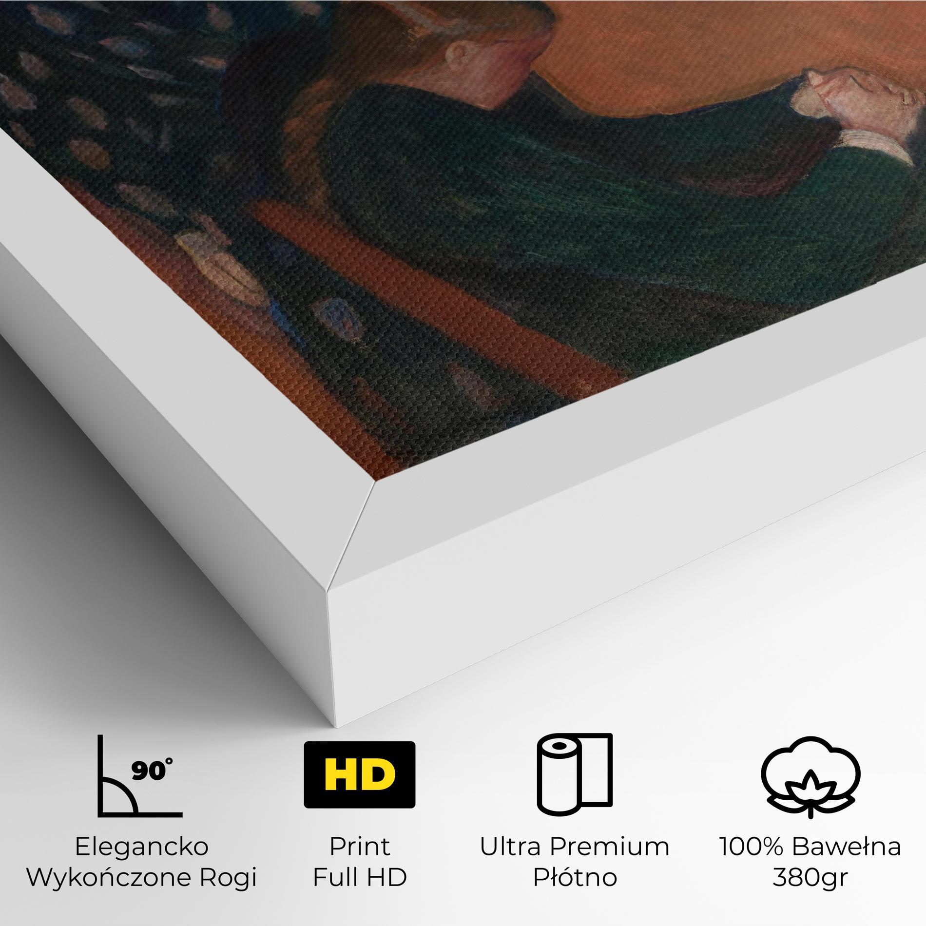 Obraz na Płótnie Death In Sickroom mockup 4